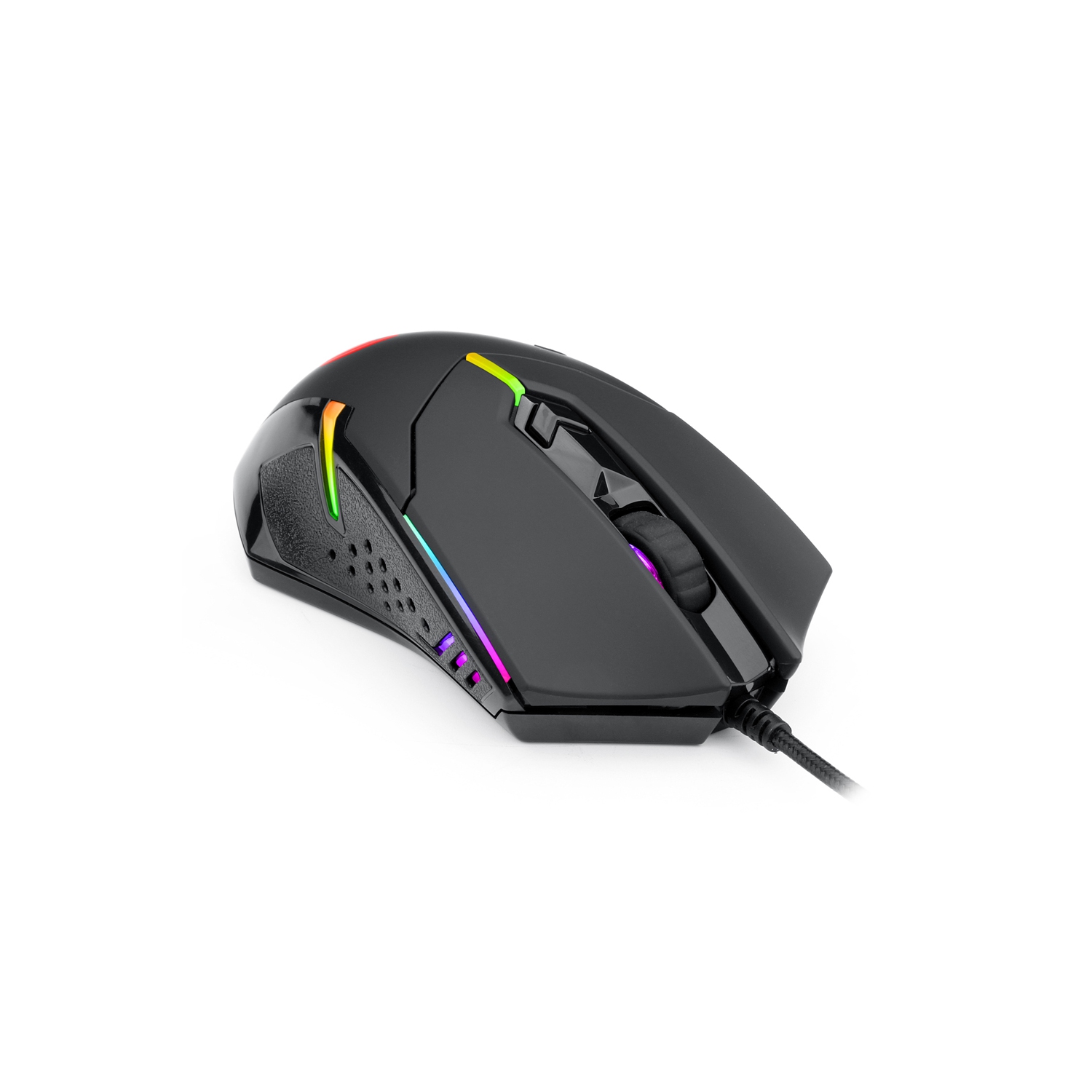axGear RGB Gaming Mouse USB Wired 6 Buttons Programmable Mouse w/ Weight Tuning Set
