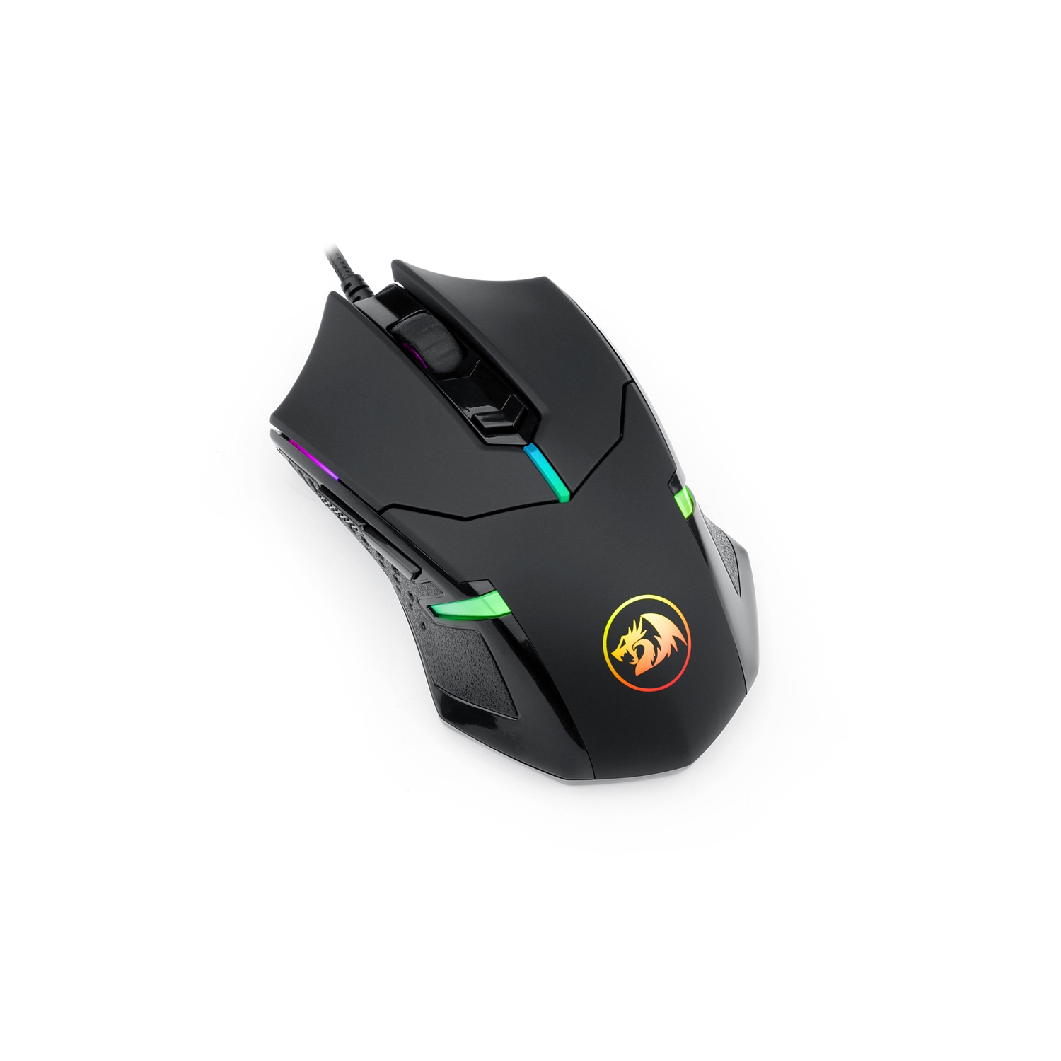 axGear RGB Gaming Mouse USB Wired 6 Buttons Programmable Mouse w/ Weight Tuning Set