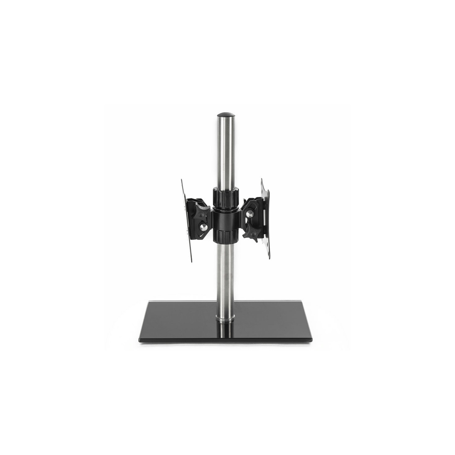 axGear Double bras de support de moniteur d'ordinateur de support de moniteur de bureau double 14-27 pouces