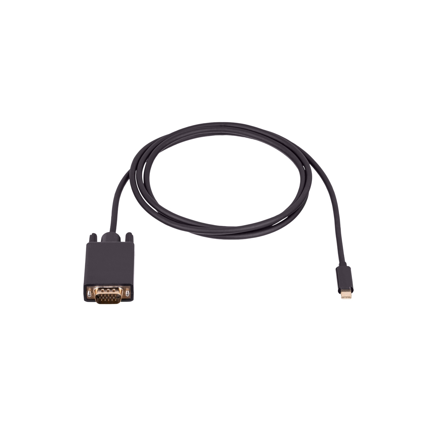 axGear Adaptateur de convertisseur vidéo de câble USB C vers VGA Cordon de moniteur de type C vers VGA de 6 pieds