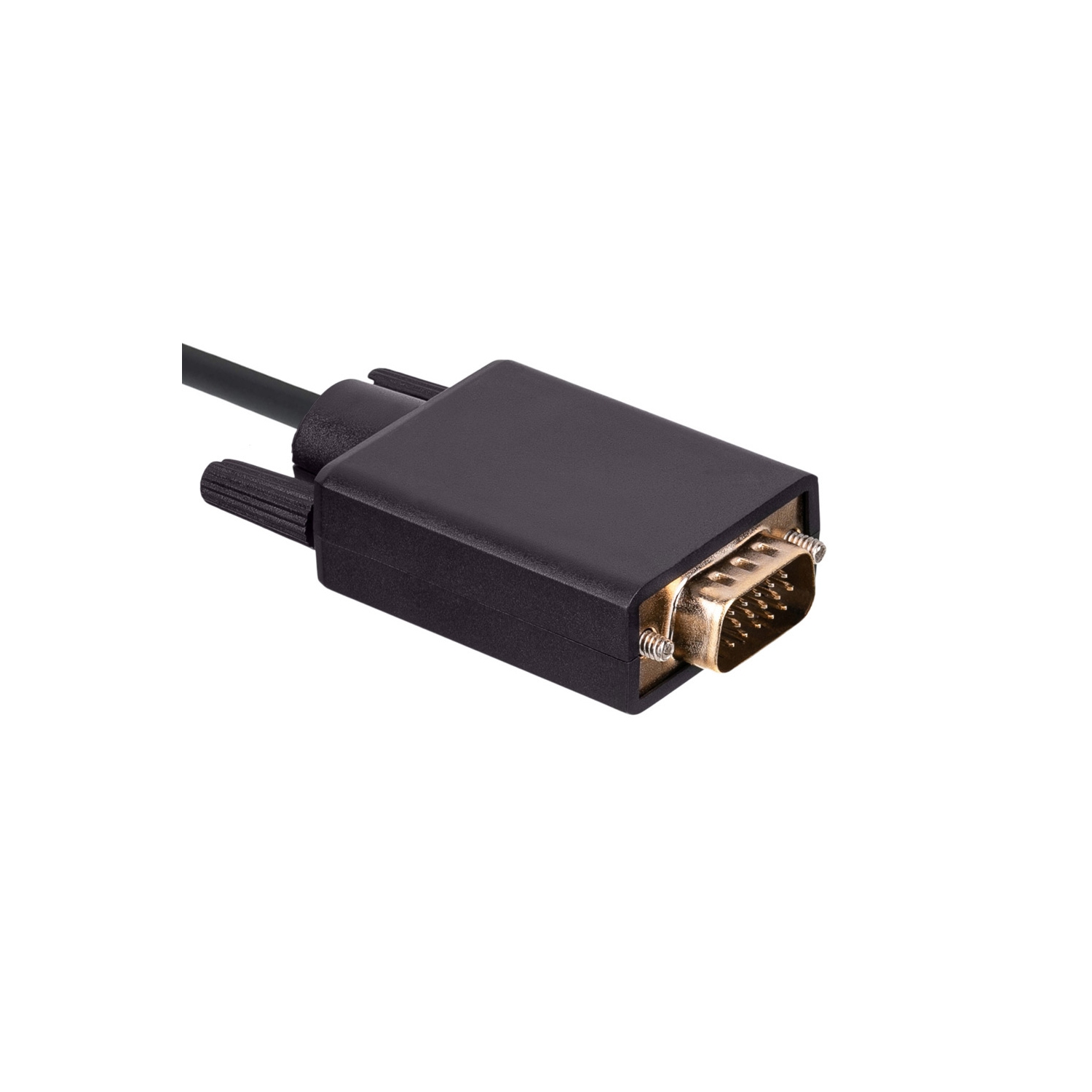 axGear Adaptateur de convertisseur vidéo de câble USB C vers VGA Cordon de moniteur de type C vers VGA de 6 pieds