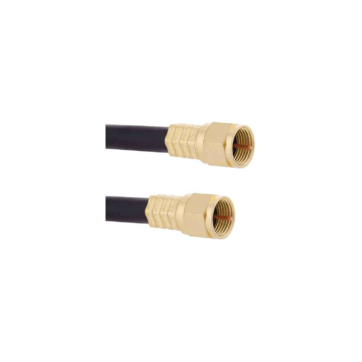 Open Box - Rocketfish RF-RG650BK 50ft/15.2m RG6 Coaxial Cable Indoor/Outdoor