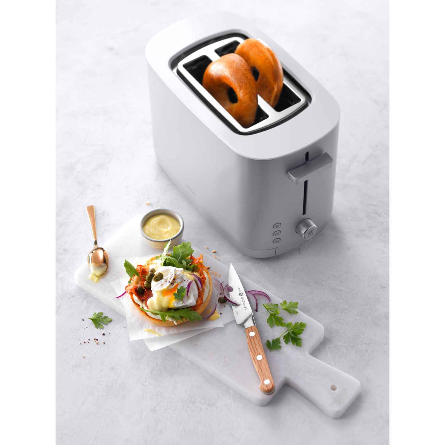 Grille-pain Enfinigy de Zwilling - 2 tranches - Argenté