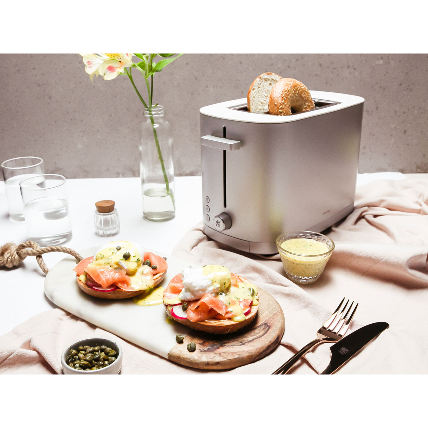 Grille-pain Enfinigy de Zwilling - 2 tranches - Argenté