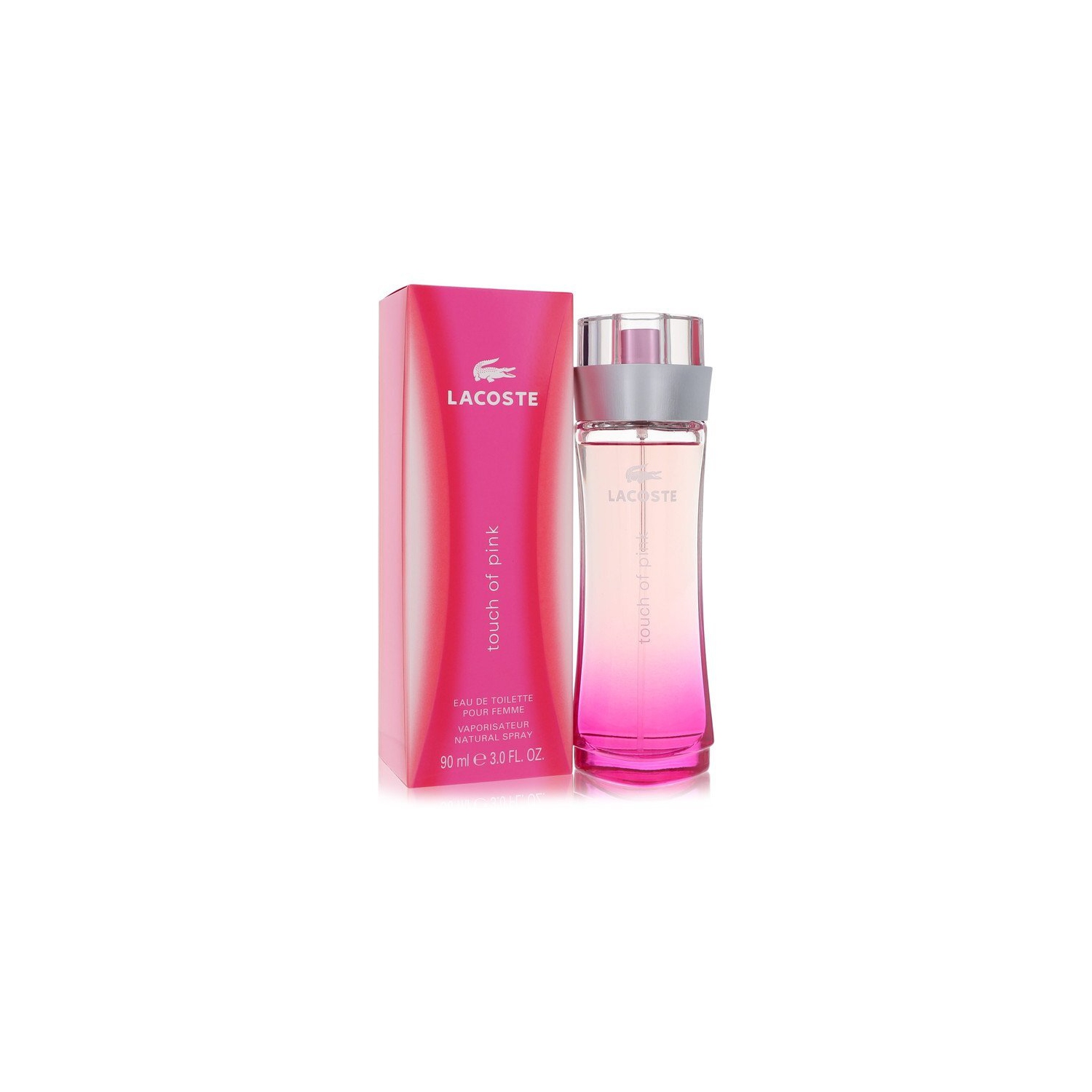 Touch of Pink by Lacoste Eau De Toilette Spray 3 oz (Women)