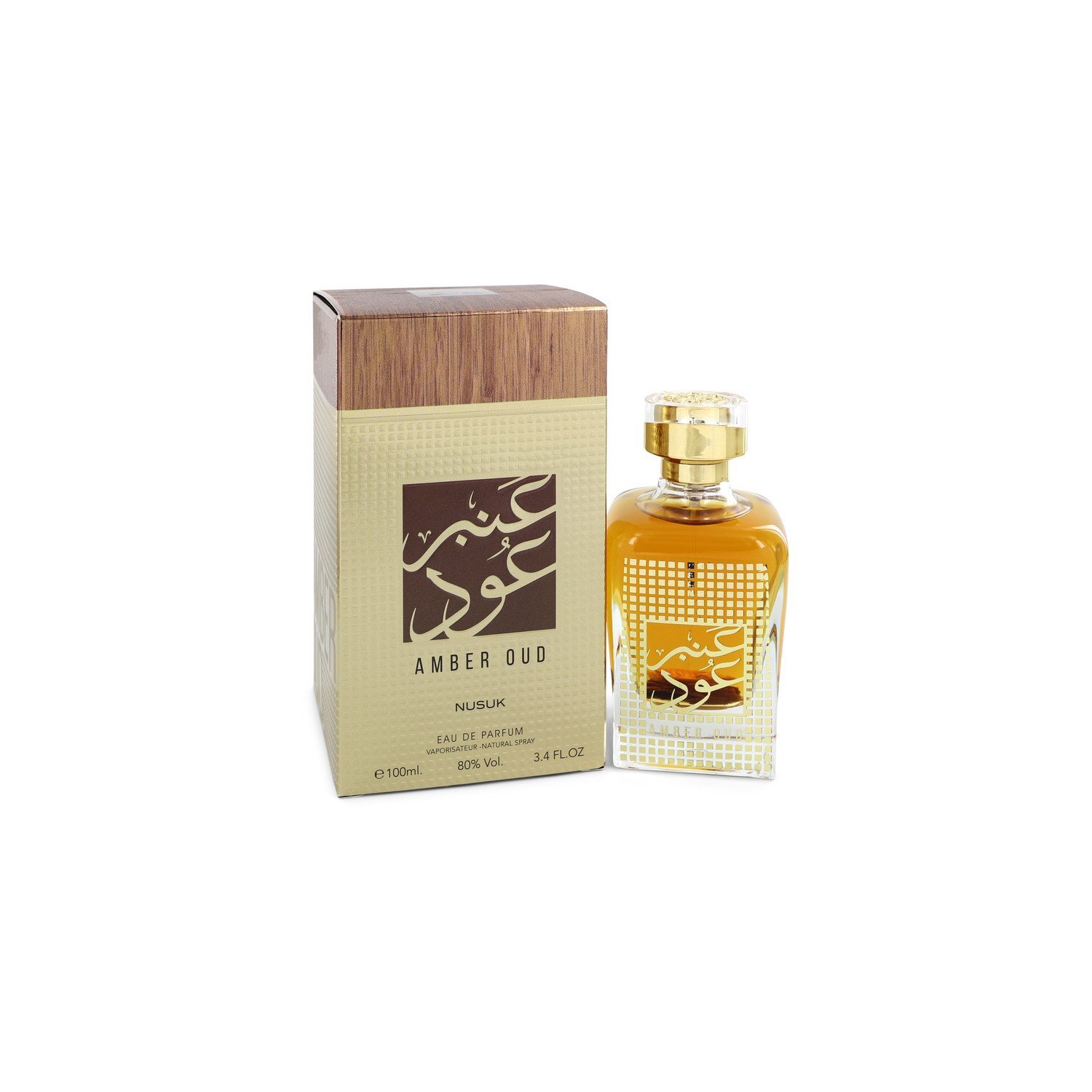 Nusuk Amber oud by Nusuk Eau De Parfum Spray 3.4 oz (Women) | Best