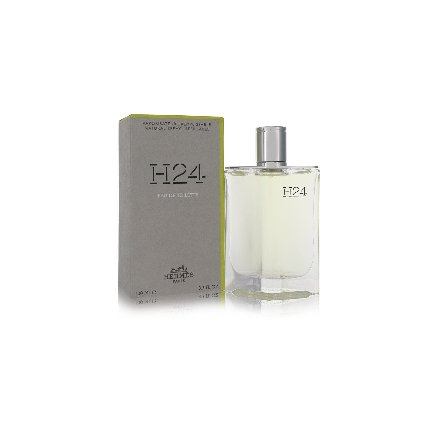 H24 by Hermes Eau De Toilette Refillable Spray 3.3 oz