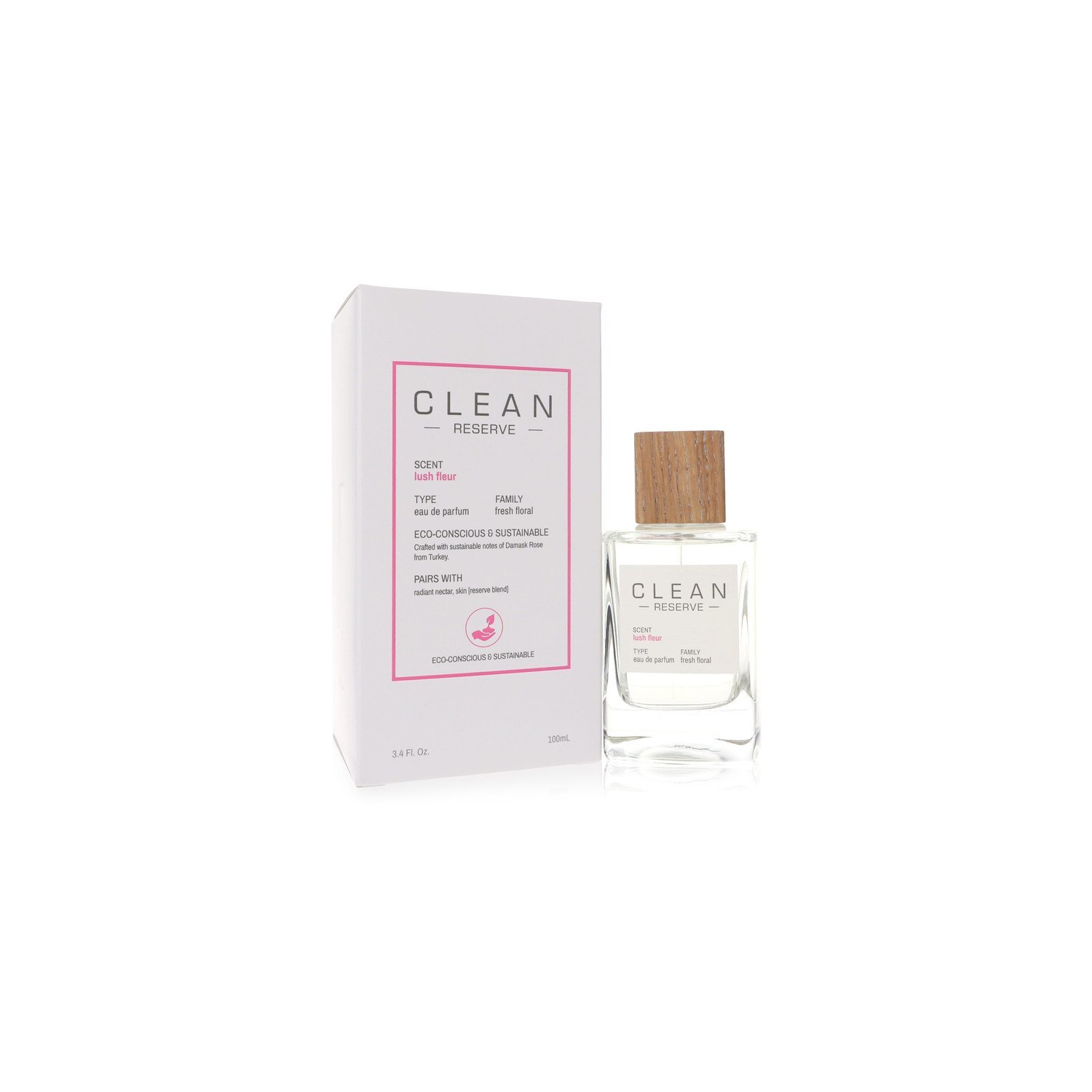 Clean Reserve Lush Fleur by Clean Eau De Parfum Spray 3.4 oz 