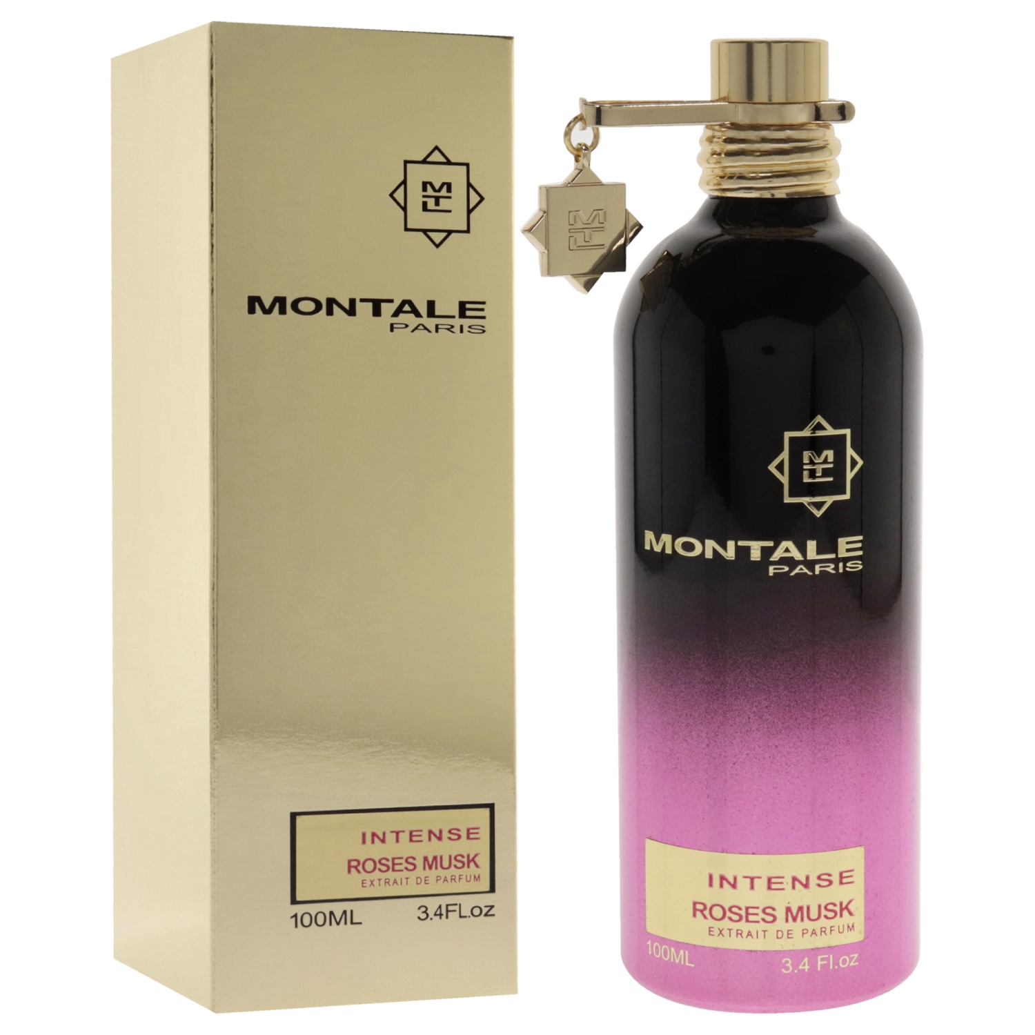 Montale Intense Roses Musk by Montale Extract De Parfum Spray 3.4 oz