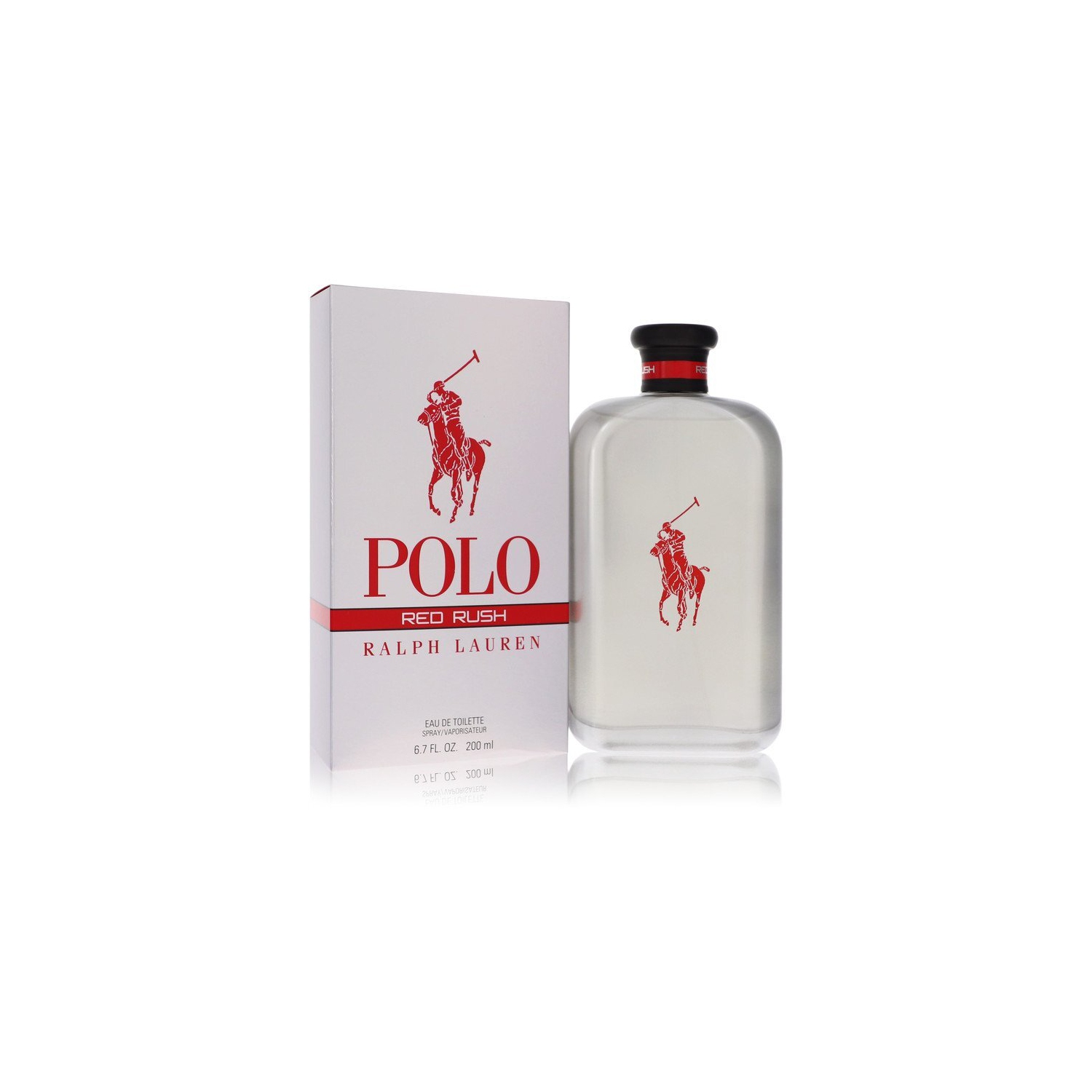 Polo Red Rush by Ralph Lauren Eau De Toilette Spray 6.7 oz