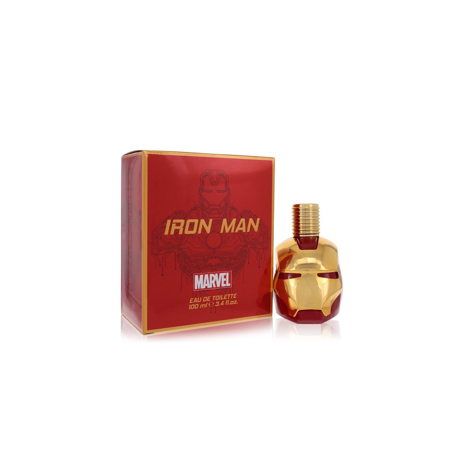 Iron Man by Marvel Eau De Toilette Spray 3.4 oz