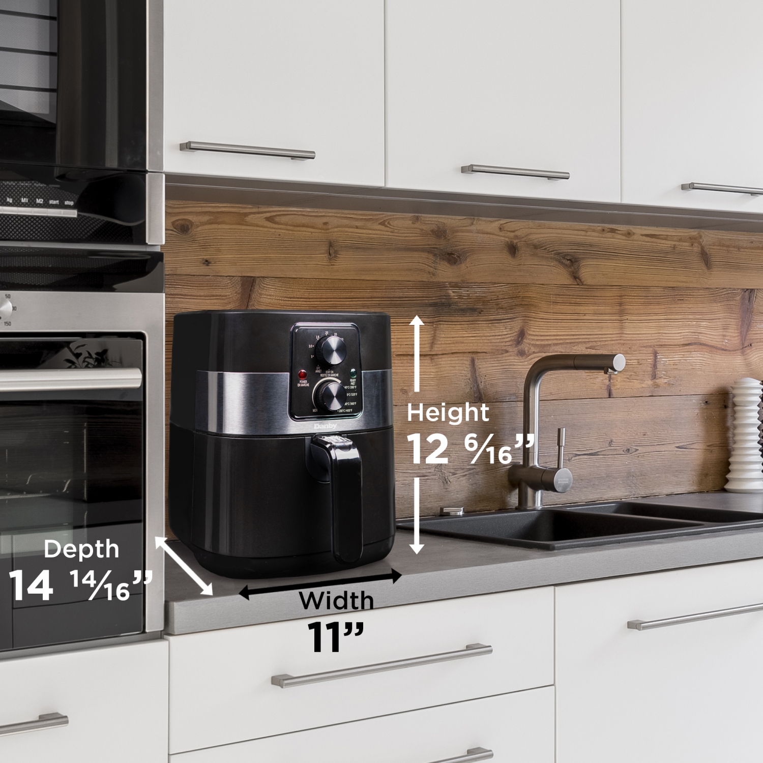 Friteuse Danby 3.2 Quart Noir