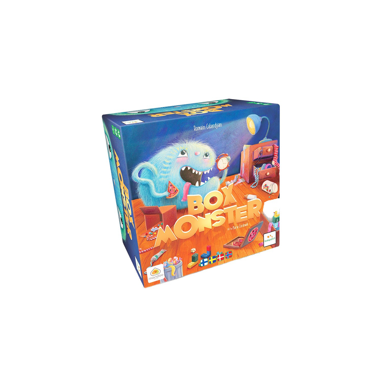 Box Monster 2-4 players, ages 6+, 10-20 minutes