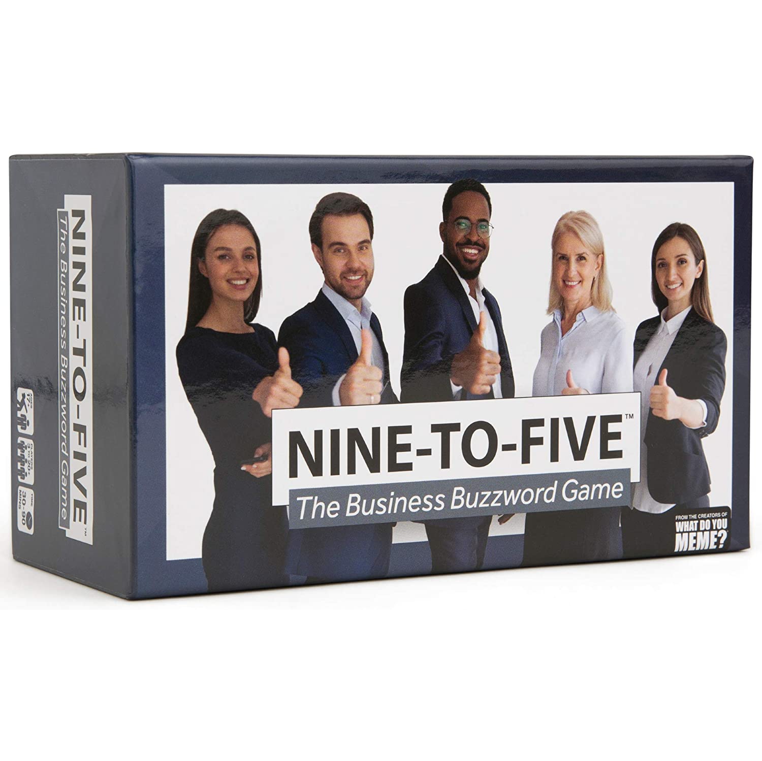 What Do You Meme LLC Nine-to-Five: The Business Buzzword Game 3-20+ players, ages 17+, 30-90 minutes