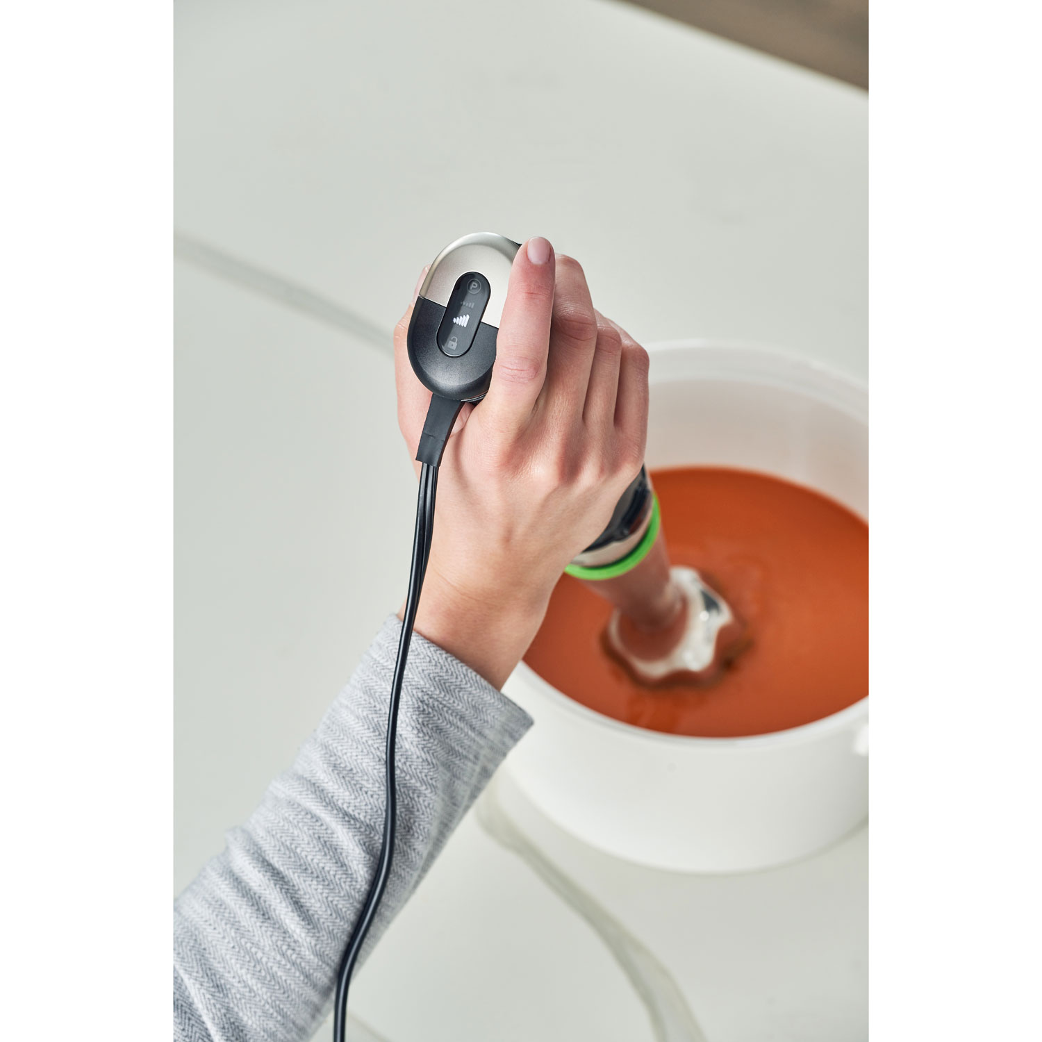 Mélangeur à immersion de 700 W MultiQuick 9137 de Braun - Noir et acier inoxydable