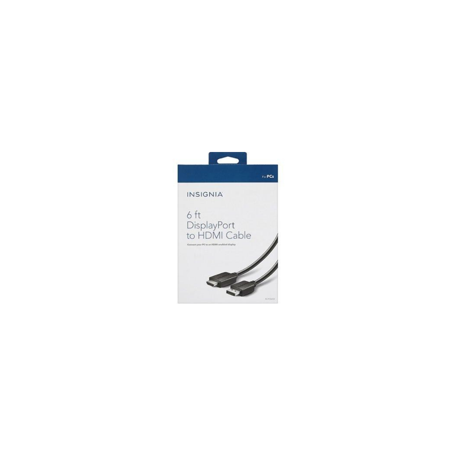 Boîte ouverte – Câble DisplayPort/HDMI de 6 pi NS-PD06502C d’Insignia