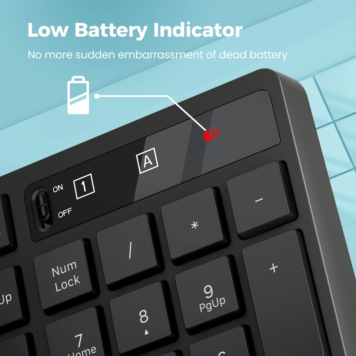 Ensemble clavier et souris sans fil, souris de clavier ergonomique pleine grandeur 2,4 GHz de Lovaky, clavier USB a sans fil réglable de 3 ppp
