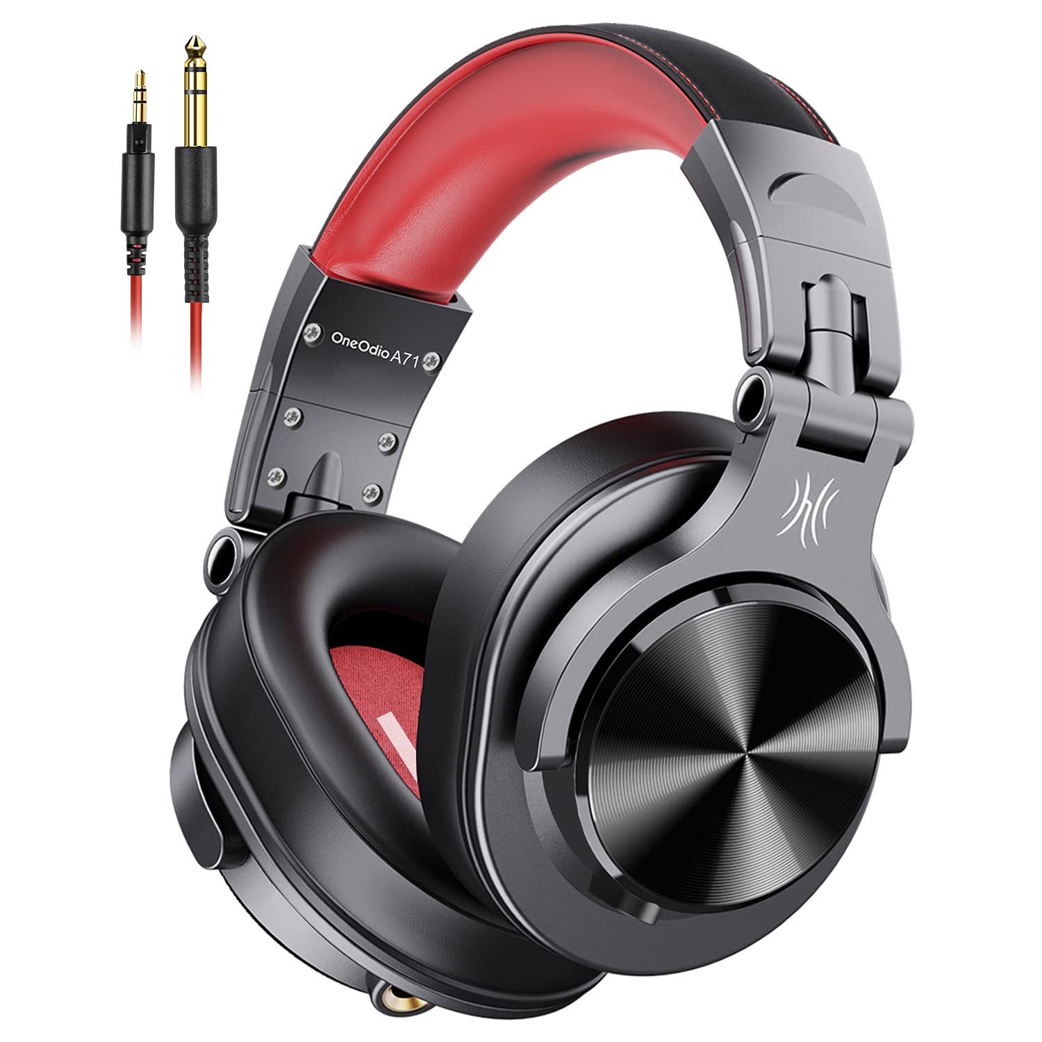 OneOdio A71 Wired Over Ear Headphones, Studio Headphones with SharePort, Professional Monitor Recording & Mixing Foldable He