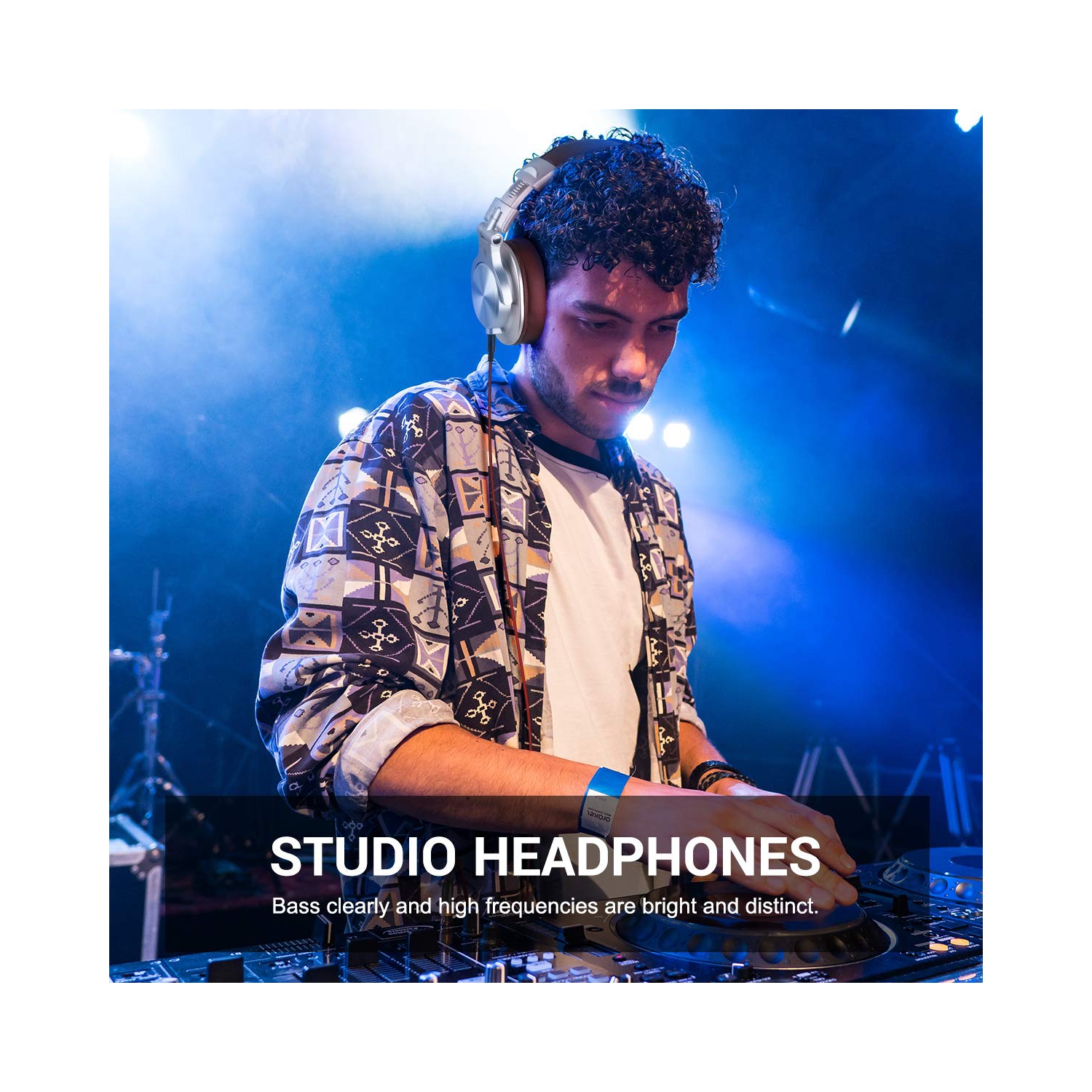 OneOdio A71 Wired Over Ear Headphones, Studio Headphones with SharePort, Professional Adapter-Free Monitor Recording & Mixin