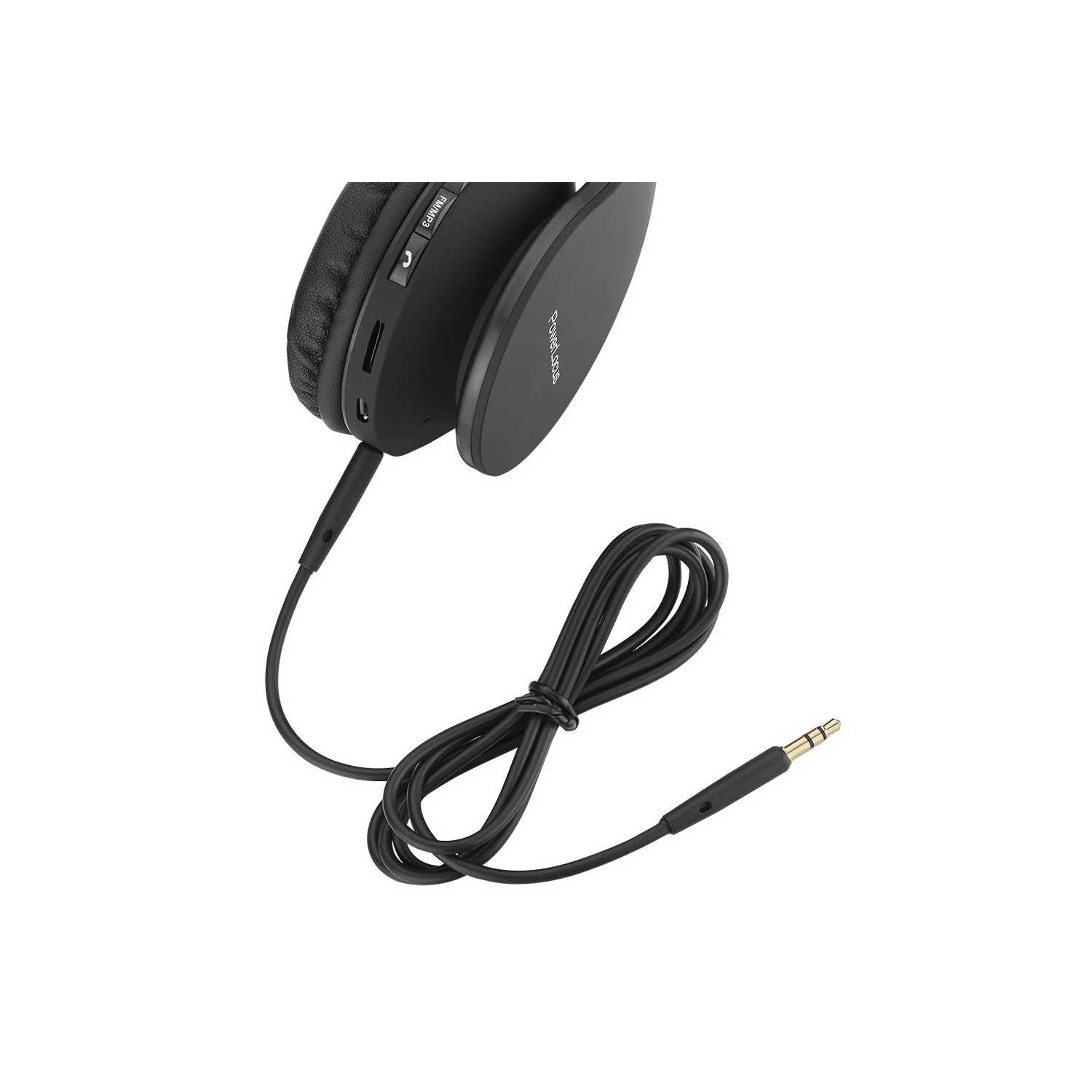 Casque d'écoute stéréo repliable sans fil Bluetooth, casque d'écoute avec fil à suppression du bruit avec microphone intégré pour iPhone, Samsung,