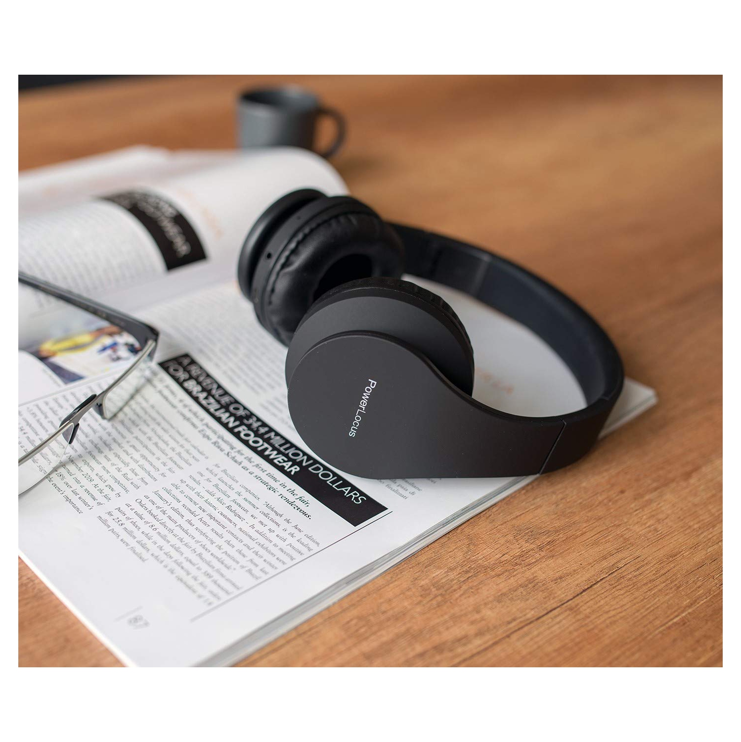 Casque d'écoute stéréo repliable sans fil Bluetooth, casque d'écoute avec fil à suppression du bruit avec microphone intégré pour iPhone, Samsung,