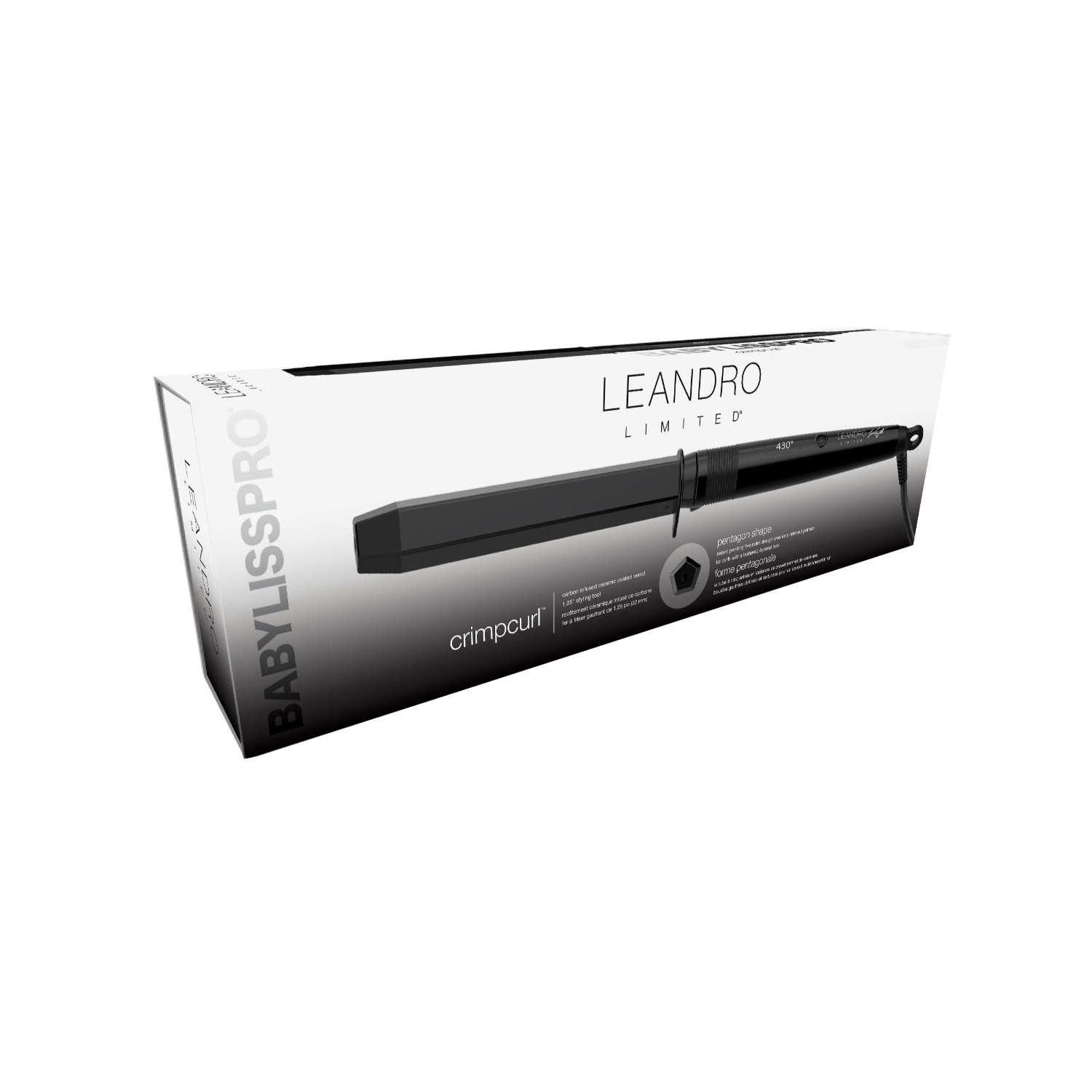 BaBylissPRO Leandro Limited Crimpcurl 1-1/4” Curling Wand