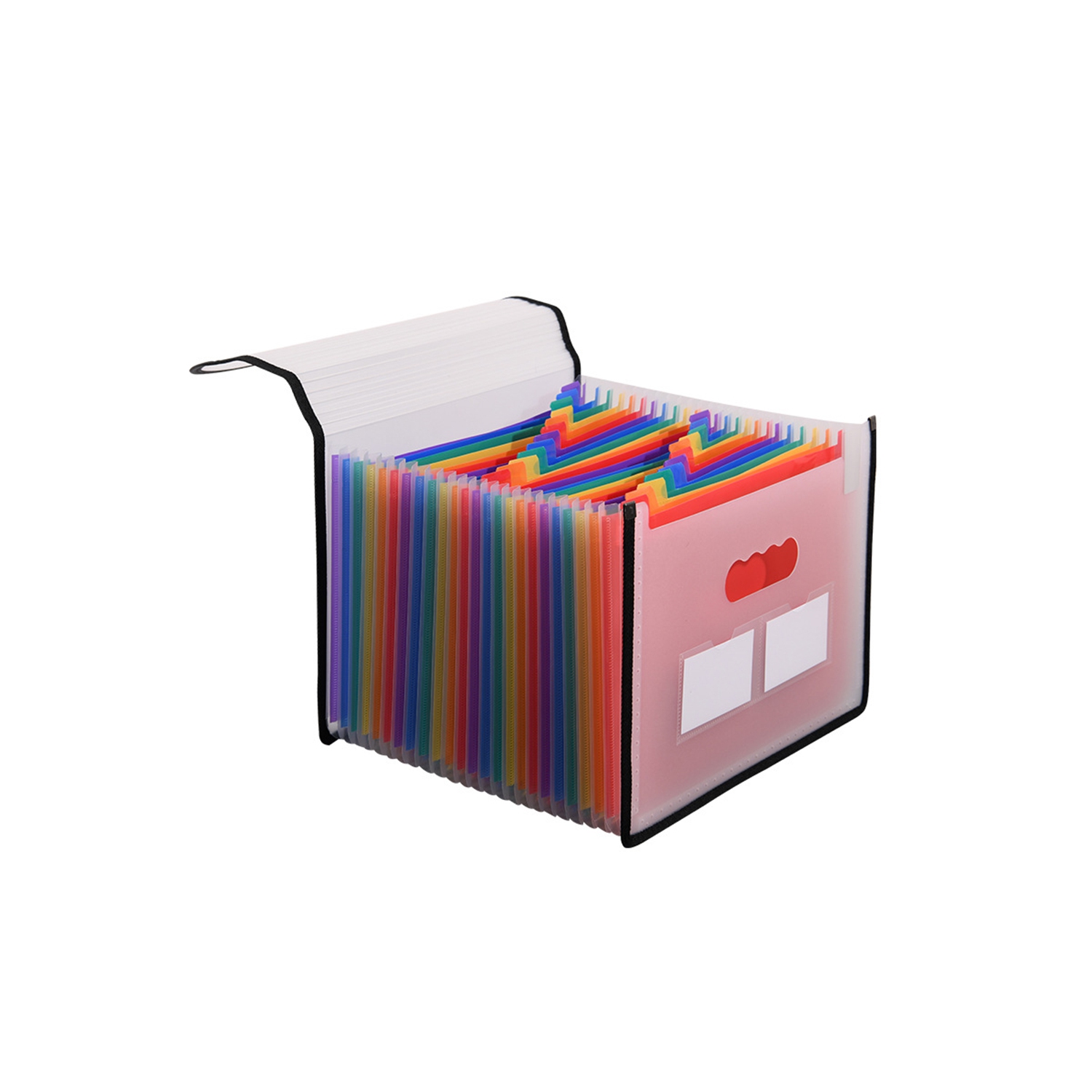 Le classeur expansible de navor avec 24 pochettes ,Range-tout portatif de format A4, convient pour la maison, le bureau, l’étude et les voyages avec