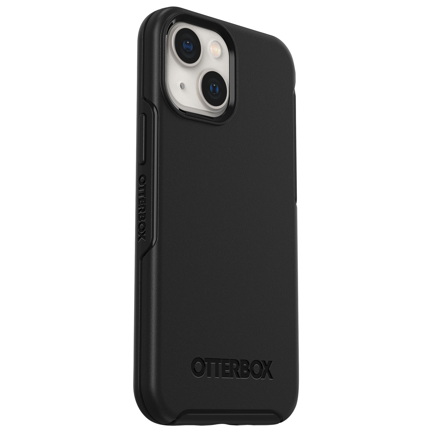 OtterBox Symmetry+ Fitted Hard Shell Case with MagSafe for iPhone 13 mini - Black