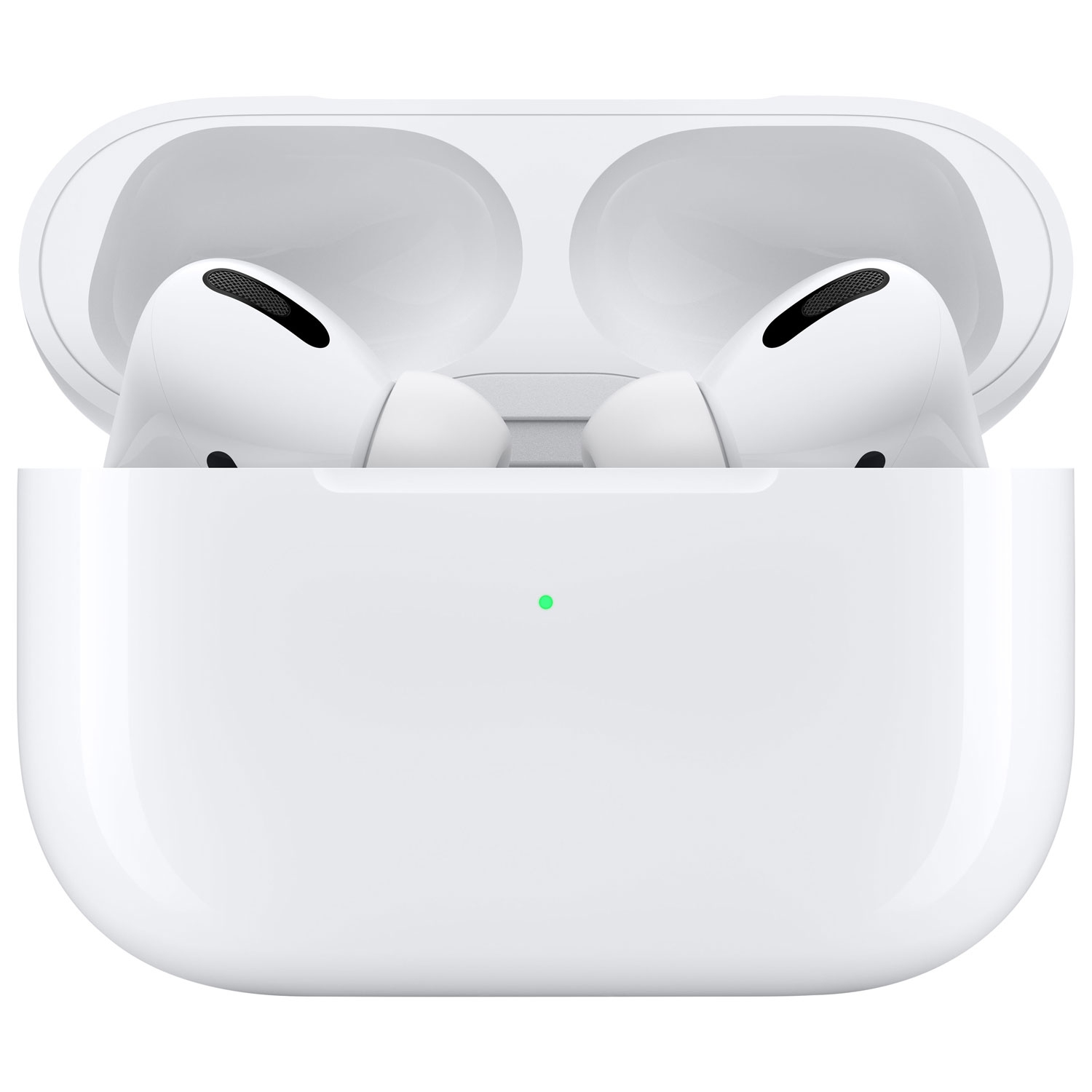 Remis à neuf - Écouteurs boutons 100 % sans fil à suppression du bruit AirPods Pro Apple avec étui de chargement MagSafe - Blanc