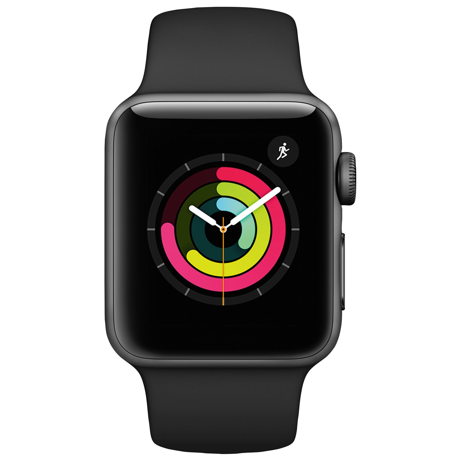 APPLE WATCH3 38 SGAL BK130-200 201809 - PC周辺機器