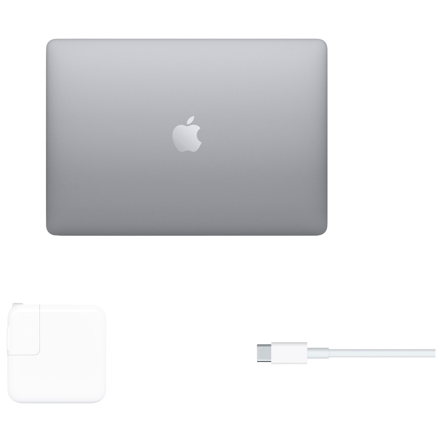 Remis à neuf - MacBook Air 13,3 po Apple à Touch ID (aut. 2020) - Gris cos. (M1 d’Apple/SSD 512Go/RAM 8Go) - Ang