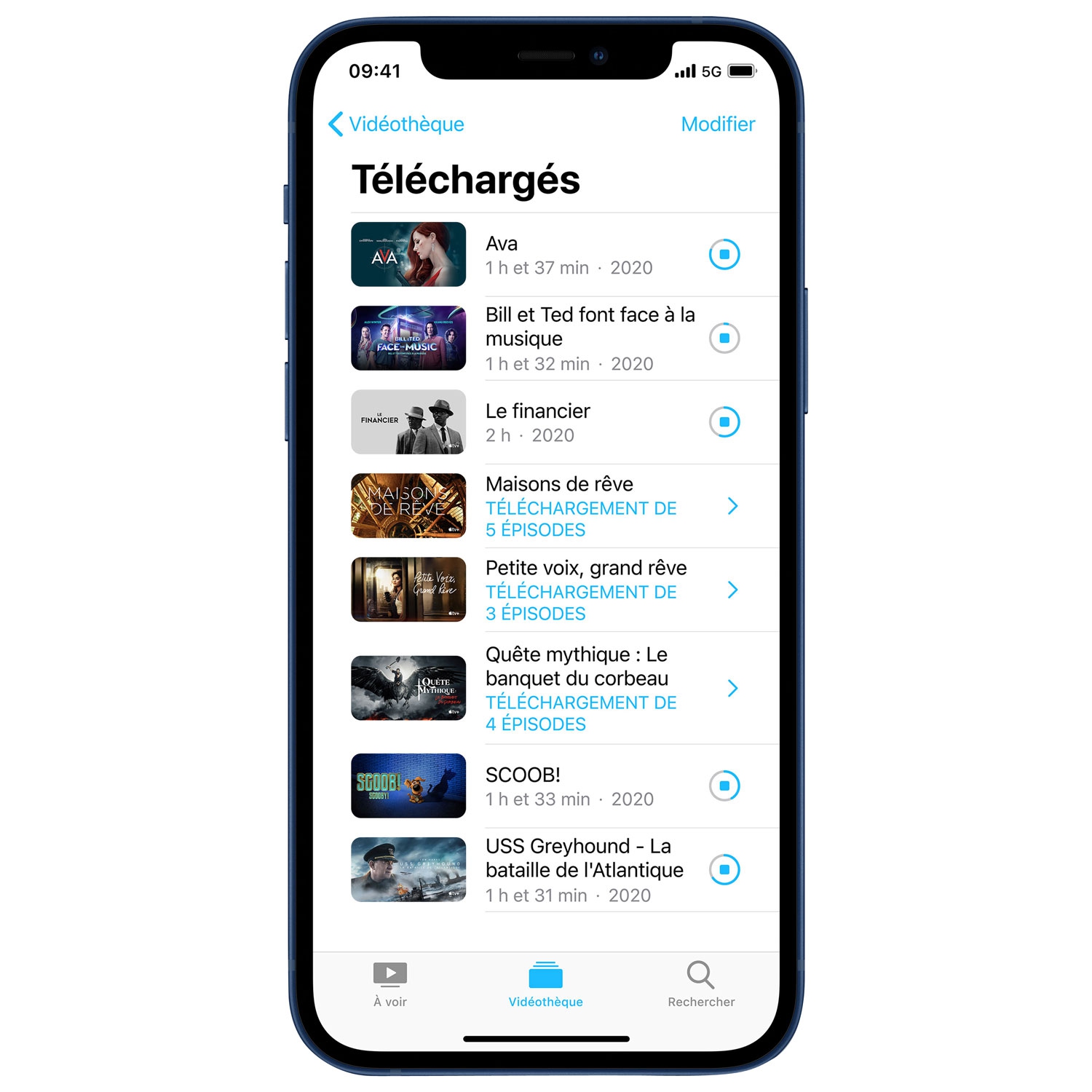 Remis à neuf - iPhone 12 de 128 Go d’Apple - Bleu - Déverrouillé