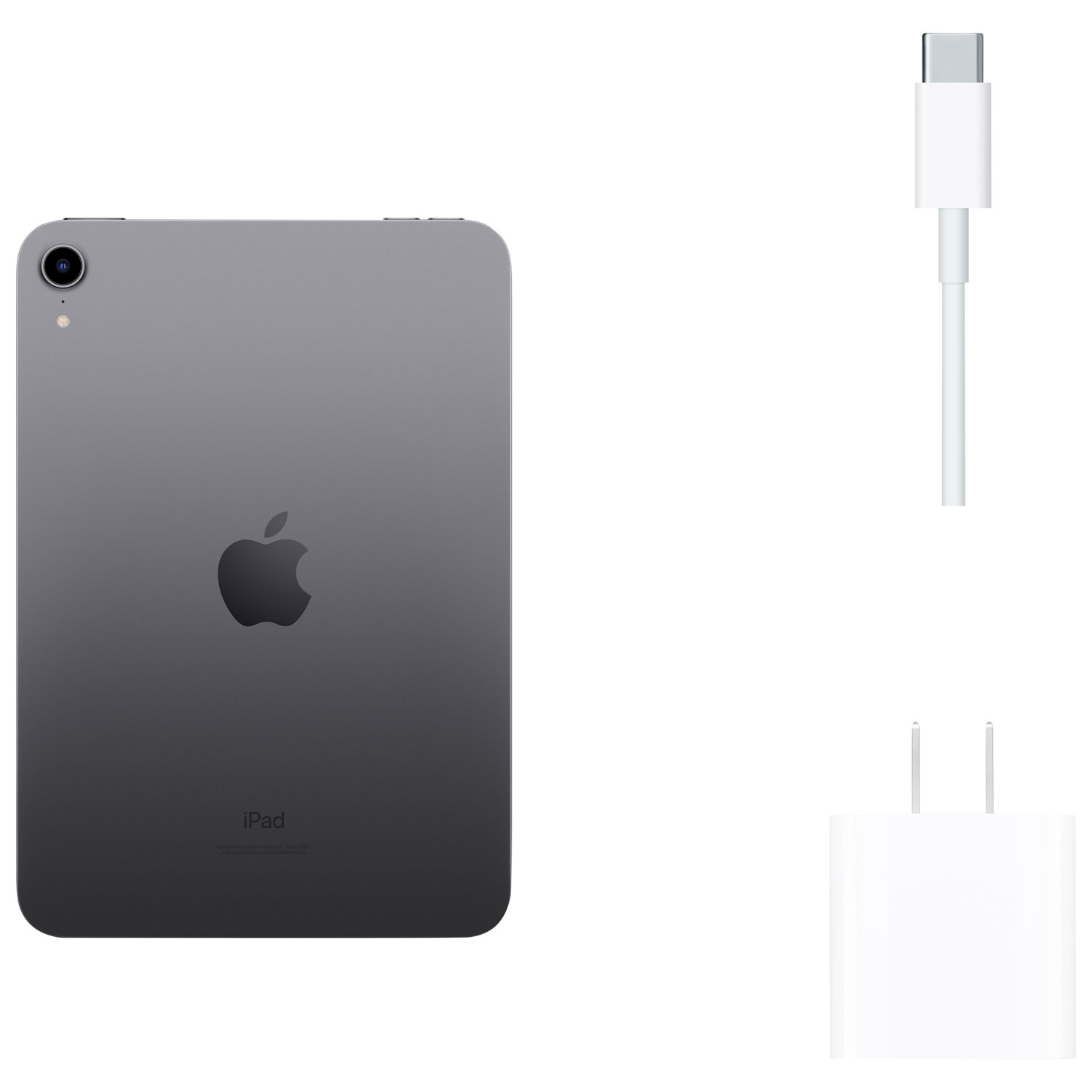 Remis à neuf - iPad mini de 8.3 po et 64 Go d’Apple avec Wi-Fi (6e génération) - Gris cosmique