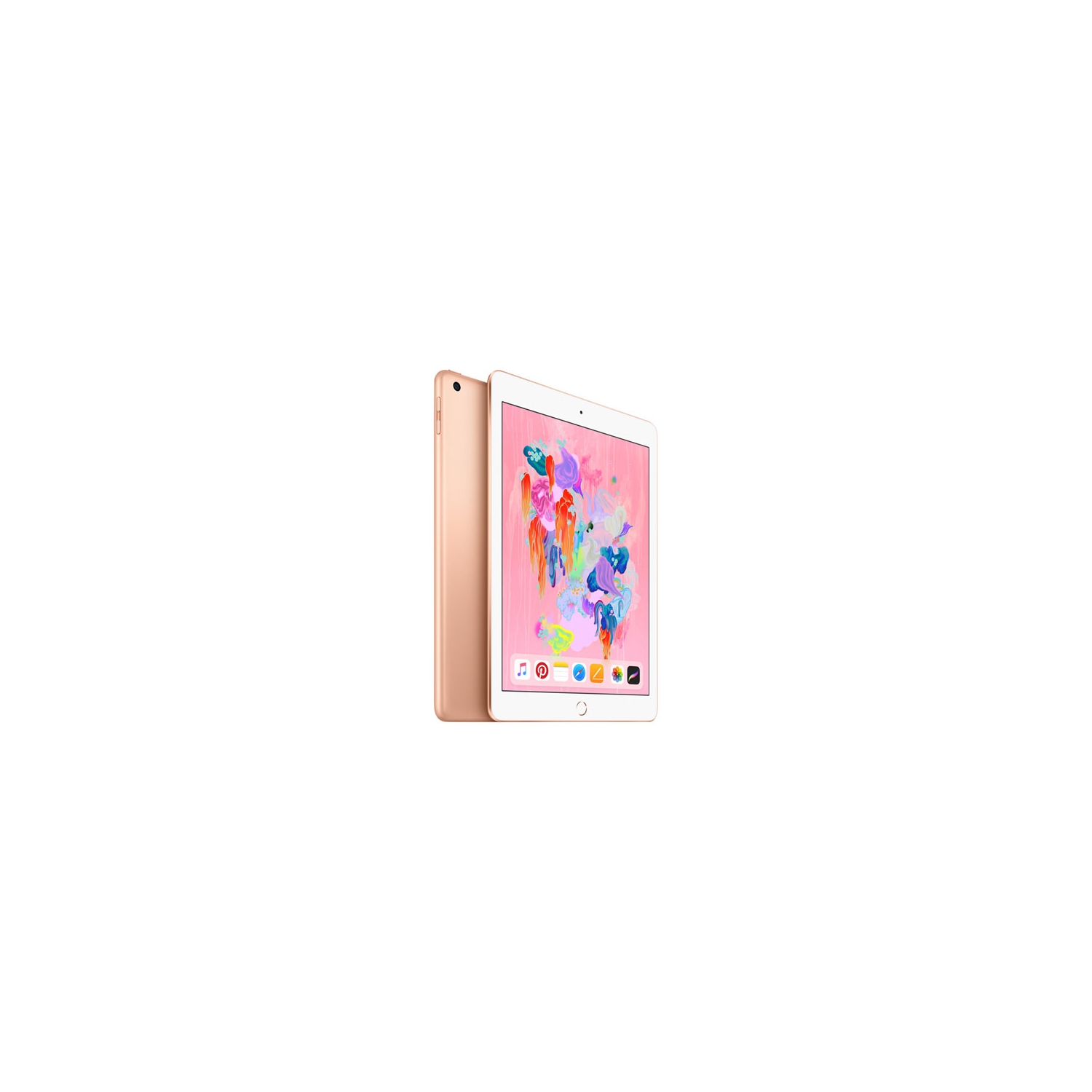 Refurbished - Apple iPad 9.7" 128GB with Wi-Fi - Gold (6th Generation)