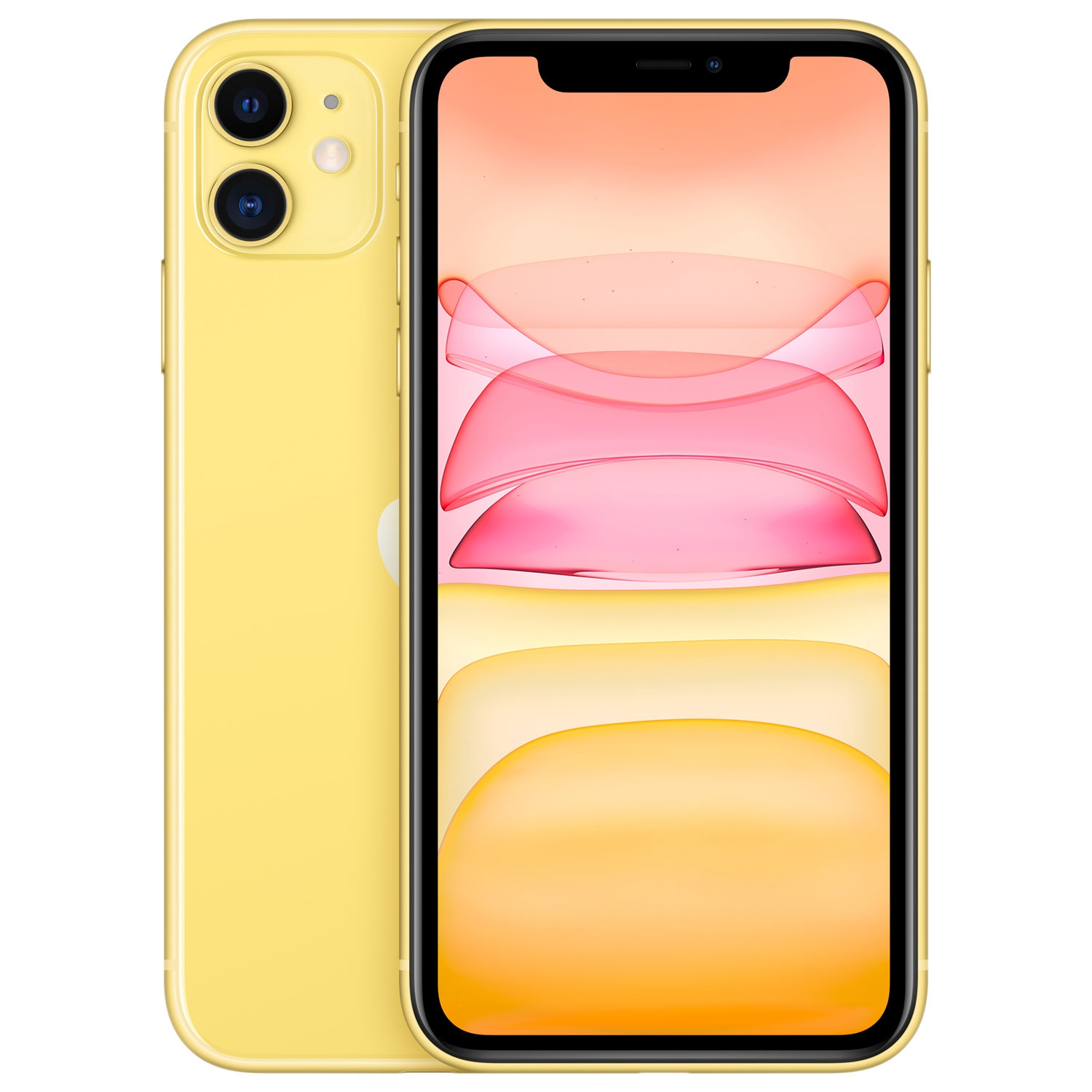 Refurbished (Fair) - Apple iPhone 11 128GB - Yellow - Unlocked