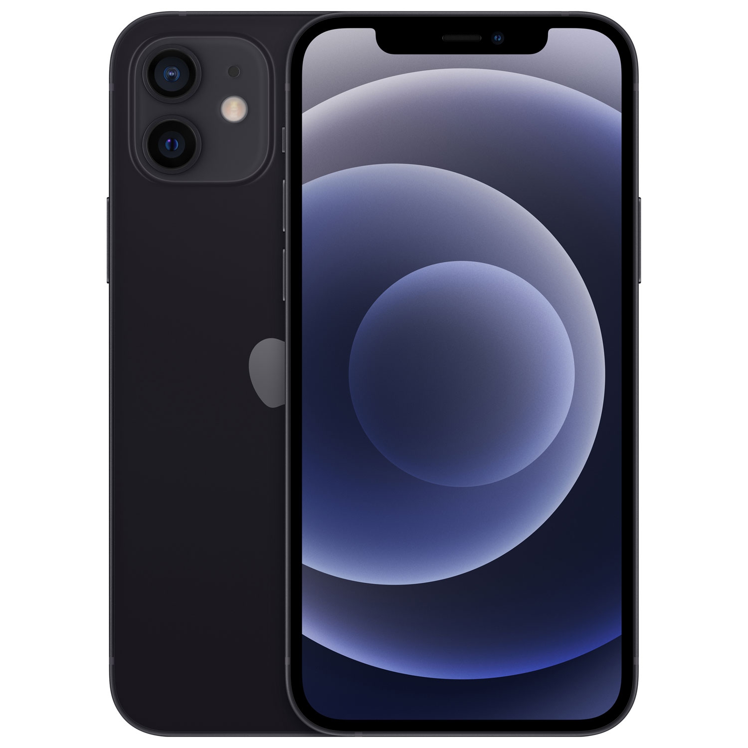 Refurbished (Fair) - Apple iPhone 12 256GB - Black - Unlocked