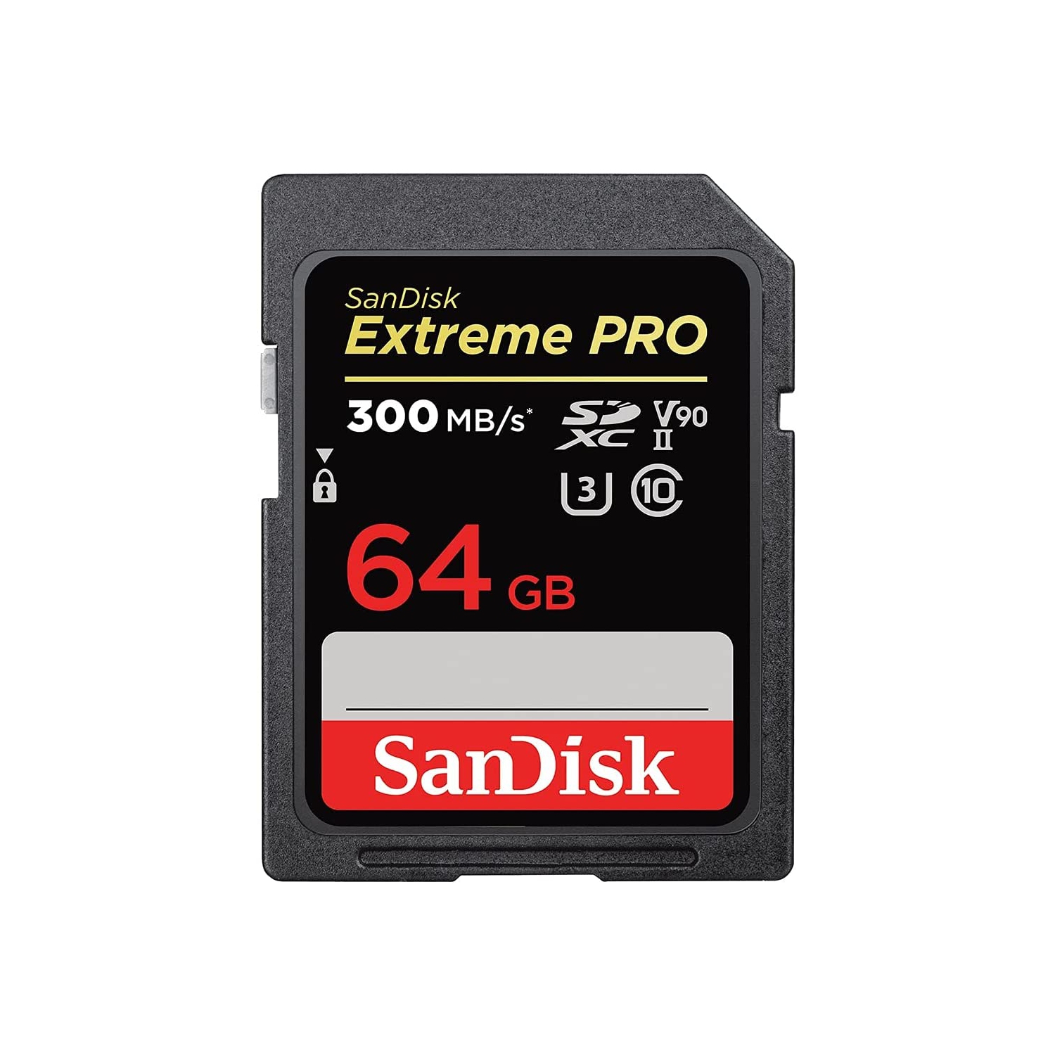 SanDisk 64GB Extreme Pro SDXC UHS-II Memory Card 300 MB/s - (SDSDXDK-064G-GN4IN)