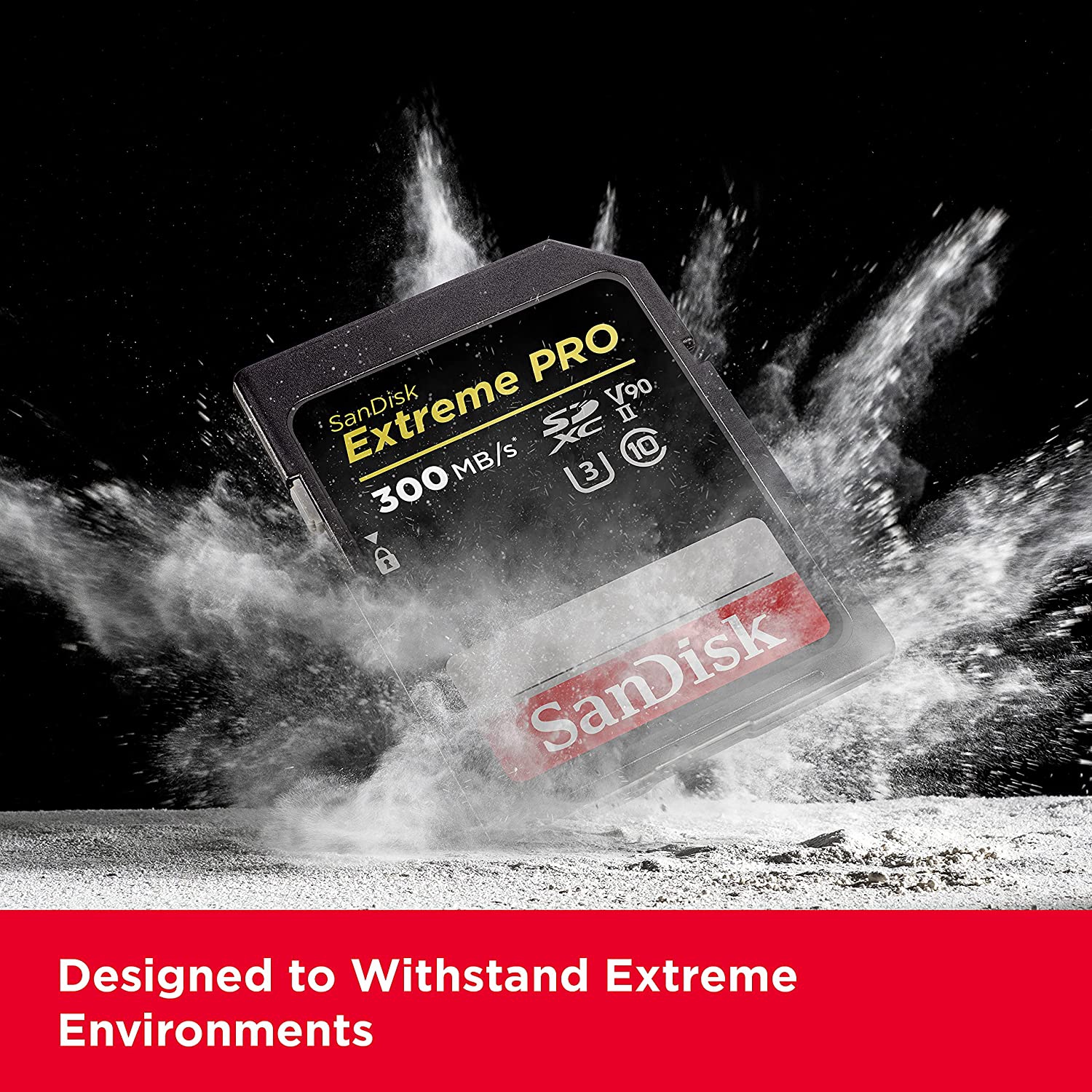 SanDisk 64GB Extreme Pro SDXC UHS-II Memory Card 300 MB/s