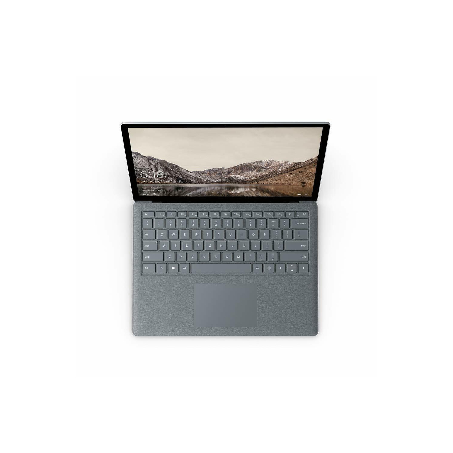Refurbished (Good) - Microsoft Surface 13.5" Touch Screen Laptop, French Keyboard, Platinum Gray 1769, Intel Core i7-7660U 2.5GHz, 8GB RAM, 256GB SSD, Windows 10 Pro.