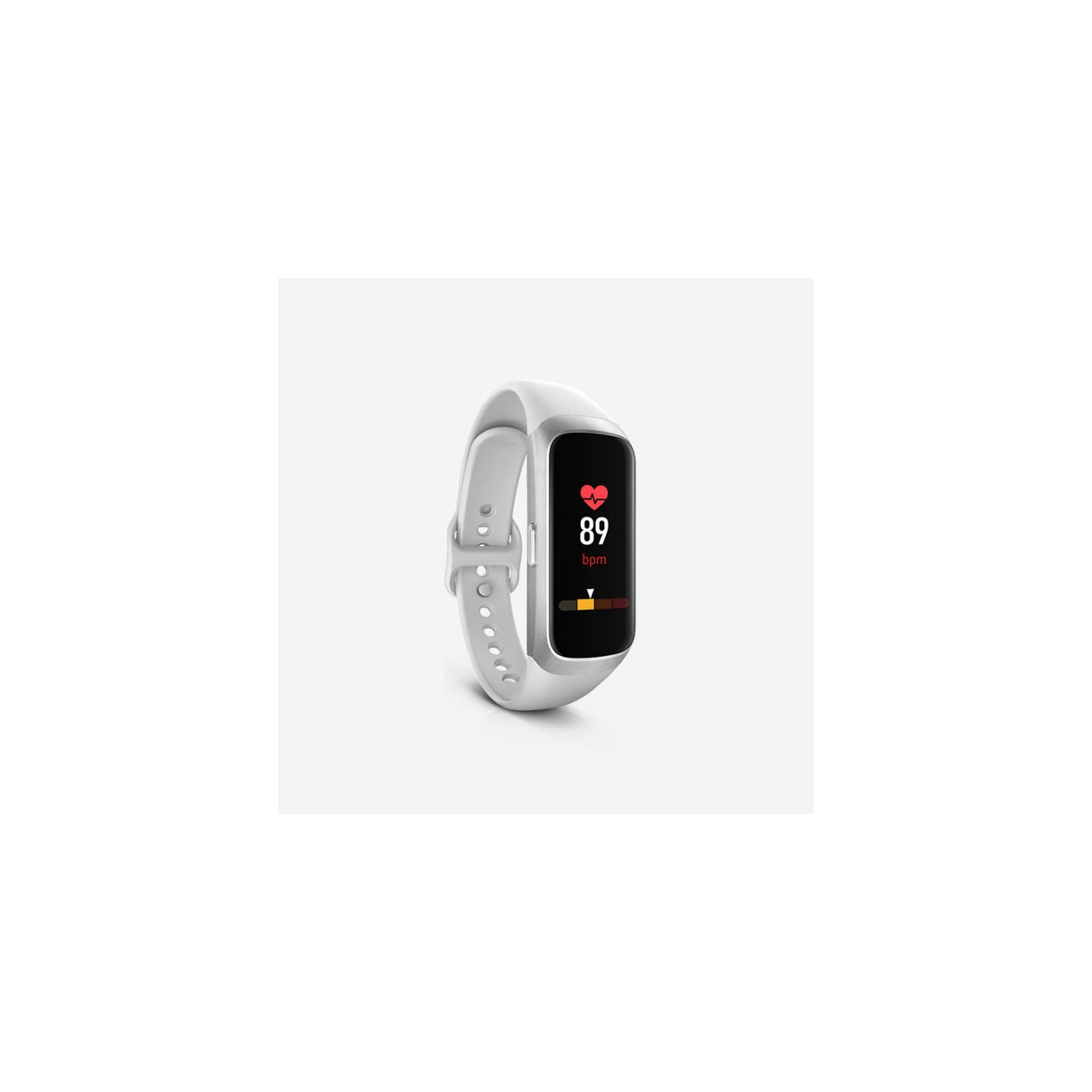 Samsung Galaxy Fit Fitness Band - Heart Rate & Sleep Tracker - White - Open Box