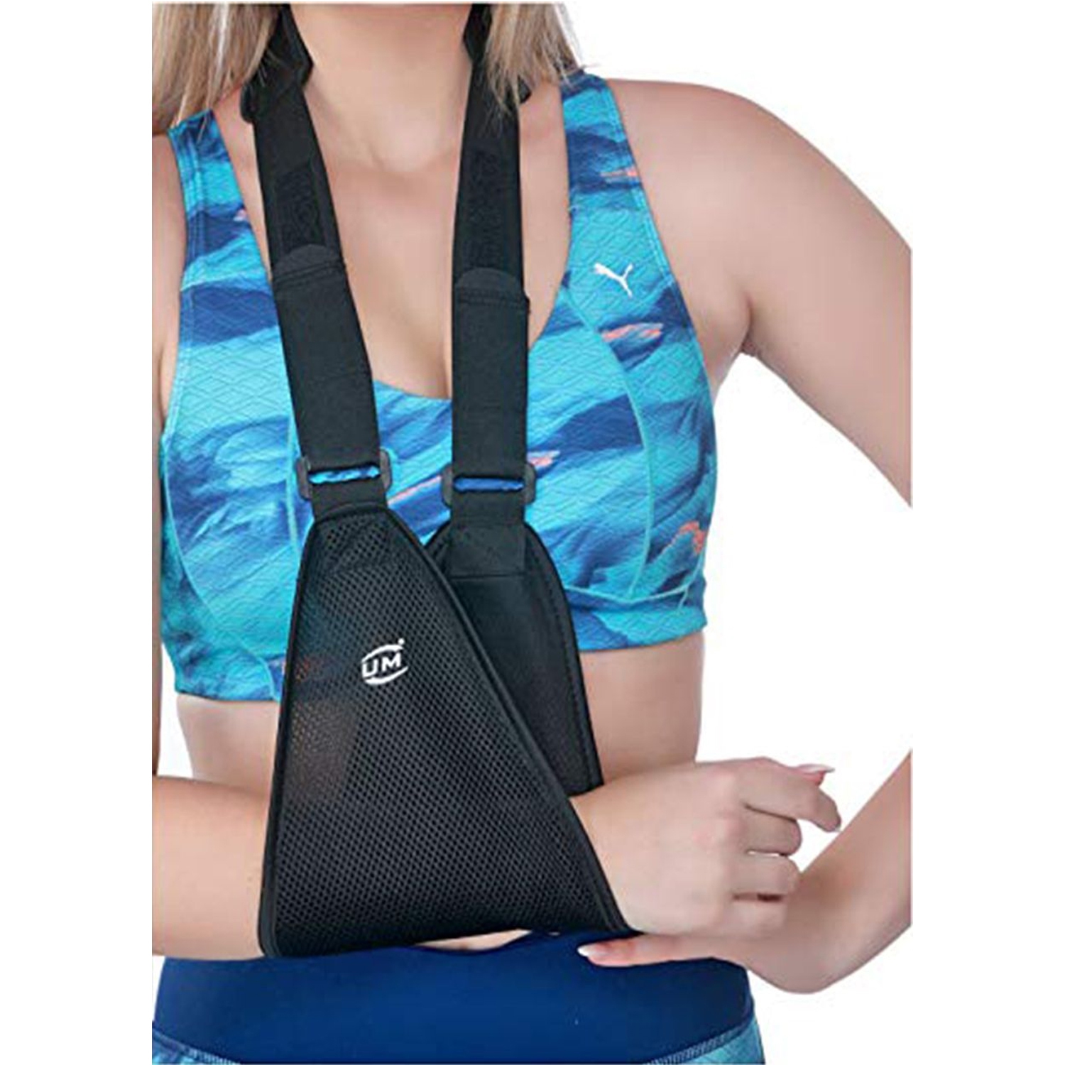 Mesh Arm Shoulder Strap Medical Immobilizer For Shower Adjustable Stand