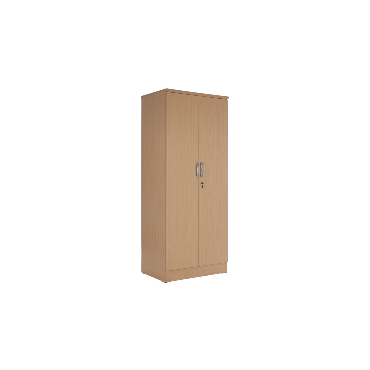 Better Home Products – Armoire à deux portes en bois Harmony, fini érable hêtre