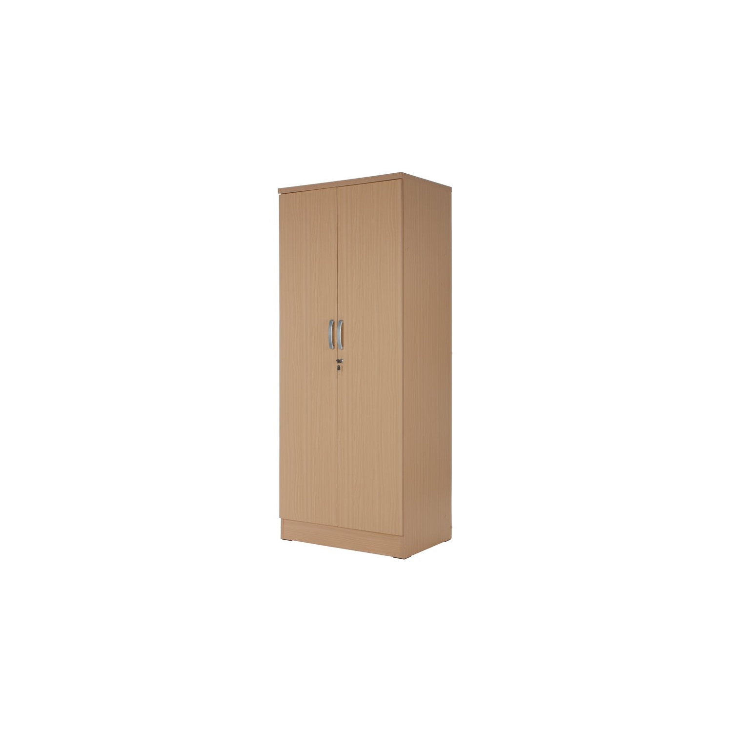 Better Home Products – Armoire à deux portes en bois Harmony, fini érable hêtre