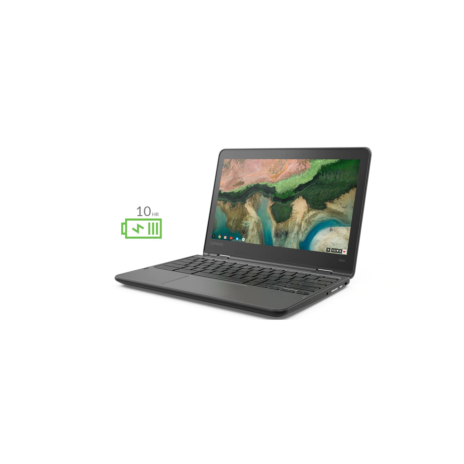 Refurbished (Fair) - Lenovo 300e 2-in-1 Convertible Chromebook: 11.6-Inch HD IPS Touch Screen, MTK 8173c Quad-Core, 4GB RAM, 32GB SSD, Chrome OS