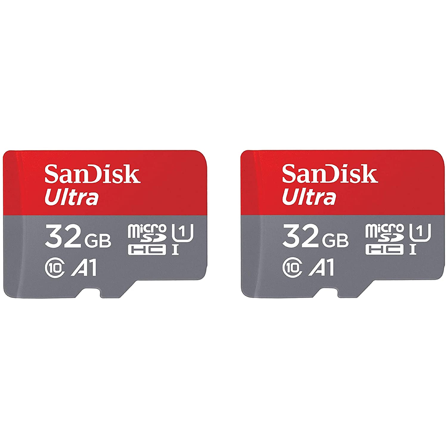2-pack SanDisk 32GB Ultra Micro SDHC Memory Card -
