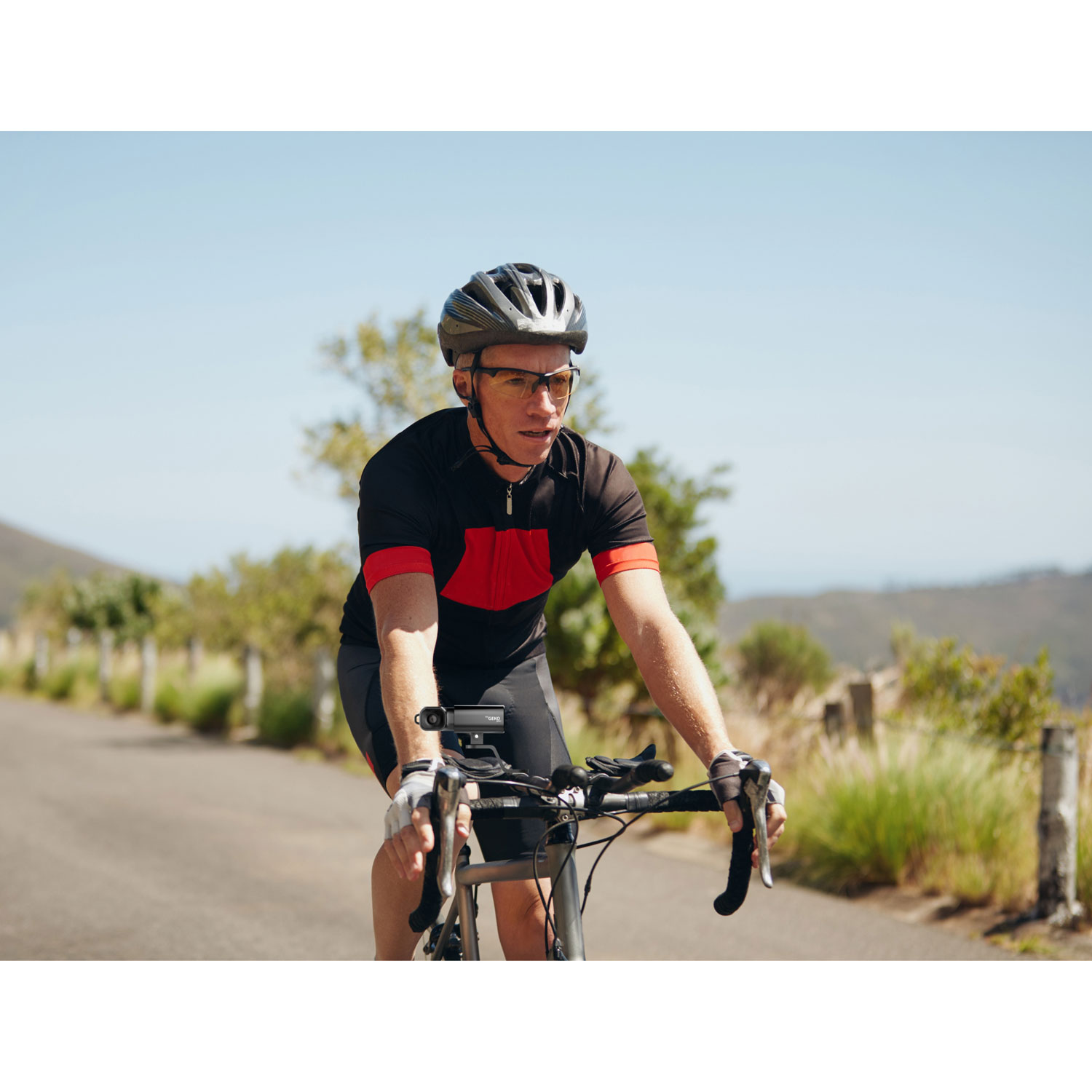 Caméra de tableau de bord HD intégrale 1080p Moto Snap avec Wi-Fi de GekoGear pour motocyclette