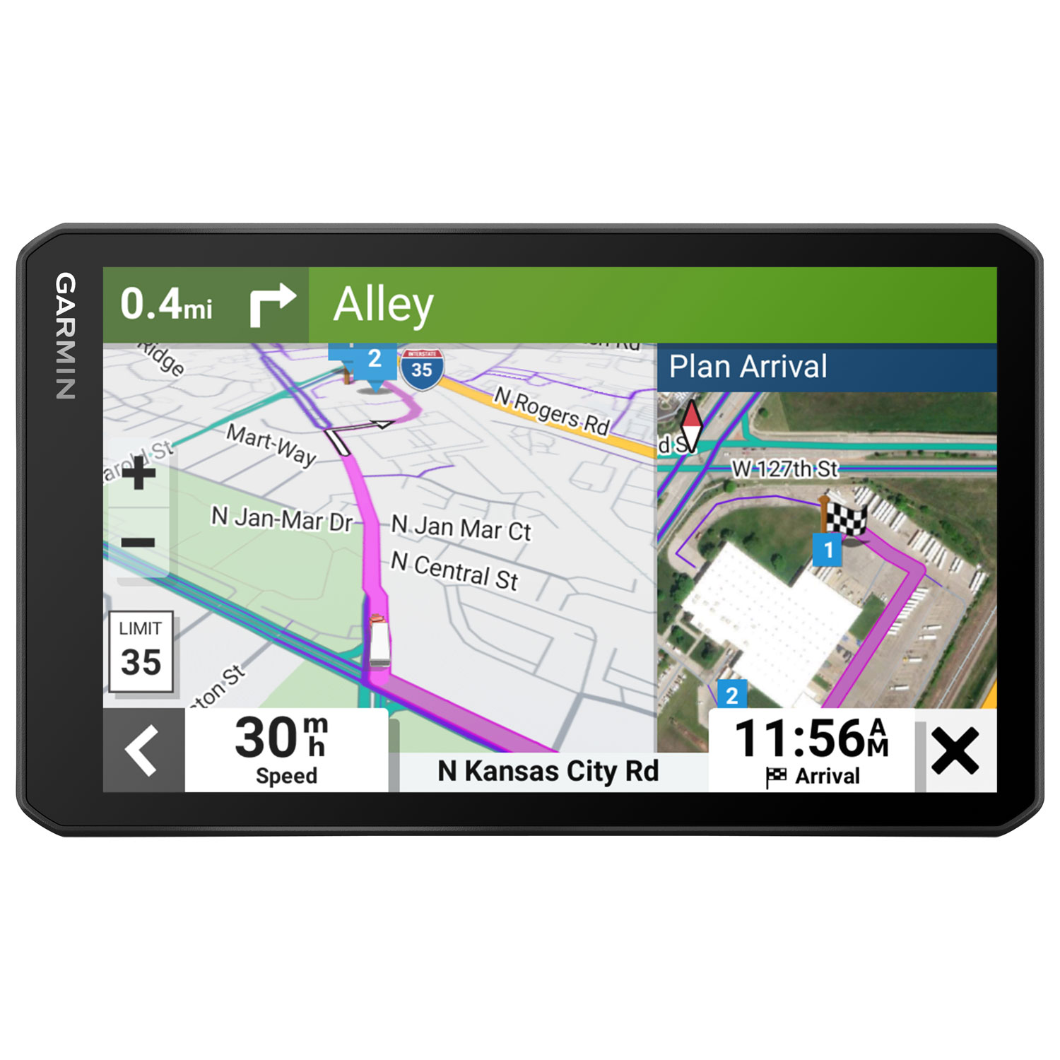 GPS de camion 7 po dezl OTR710 de Garmin