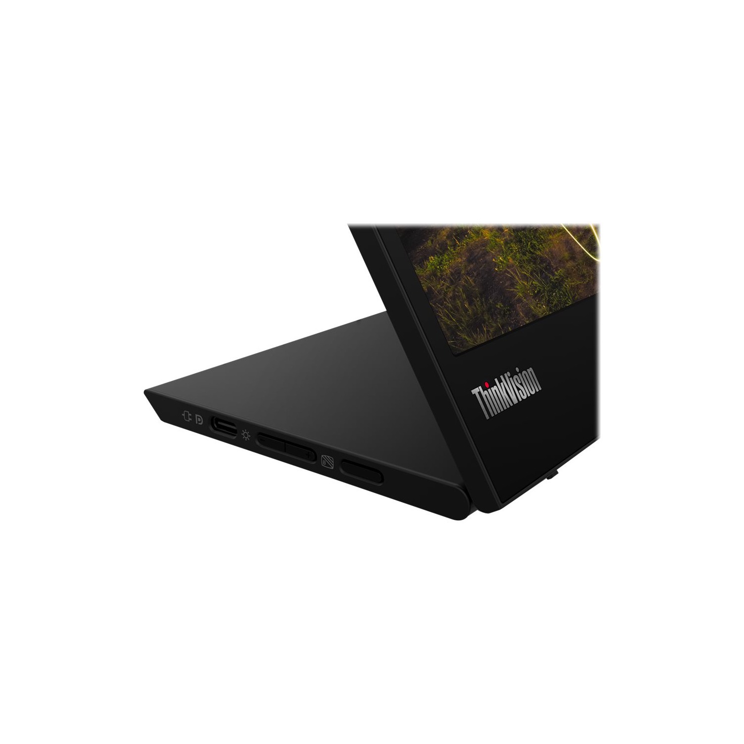 Moniteur portatif mince IPS HD intégrale ThinkVision M15 15.6 po Lenovo, USB type C, technologie de faible lumière bleue certifiée TÜV Rheinland