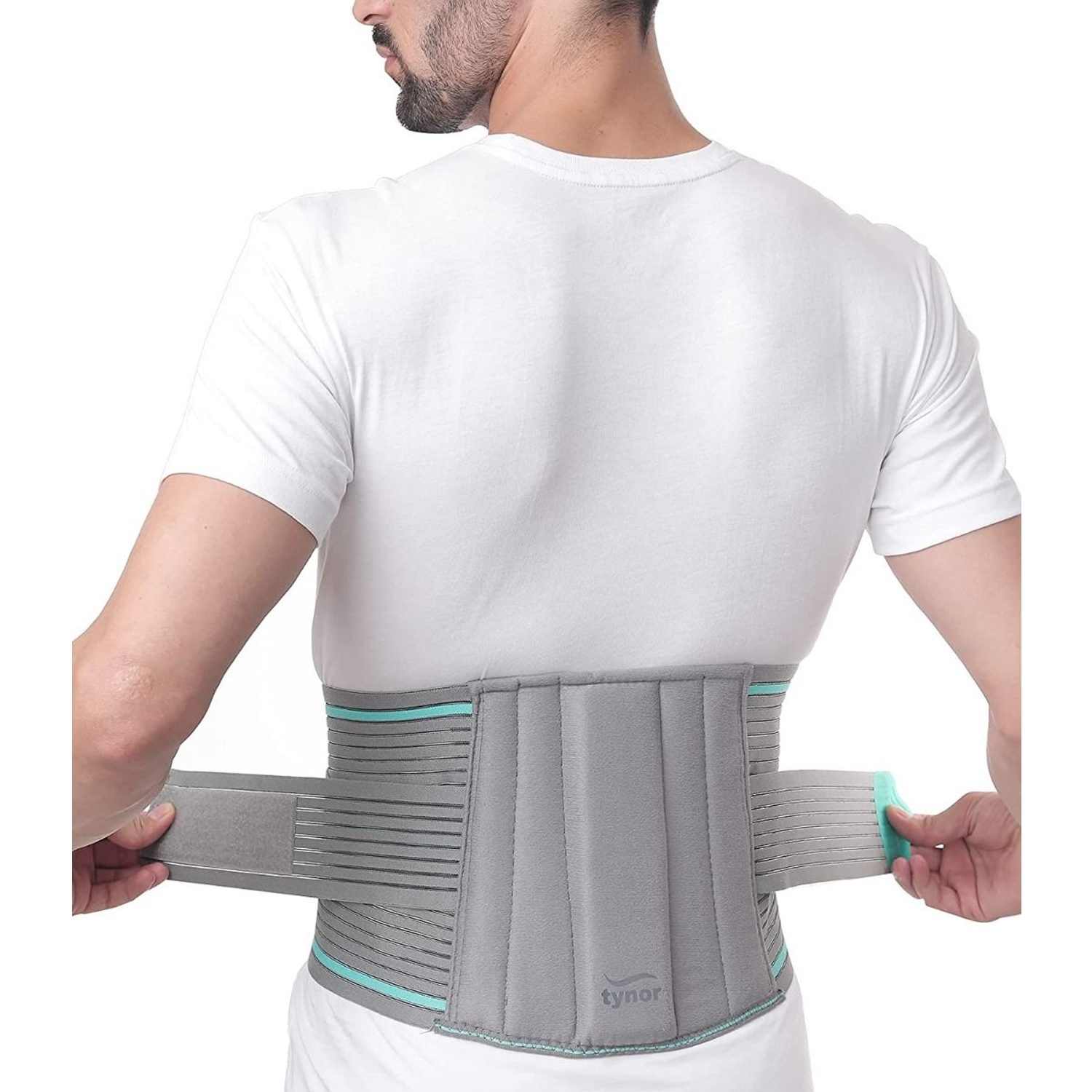 Ceinture respirante pour le bas du dos avec deux sangles réglables