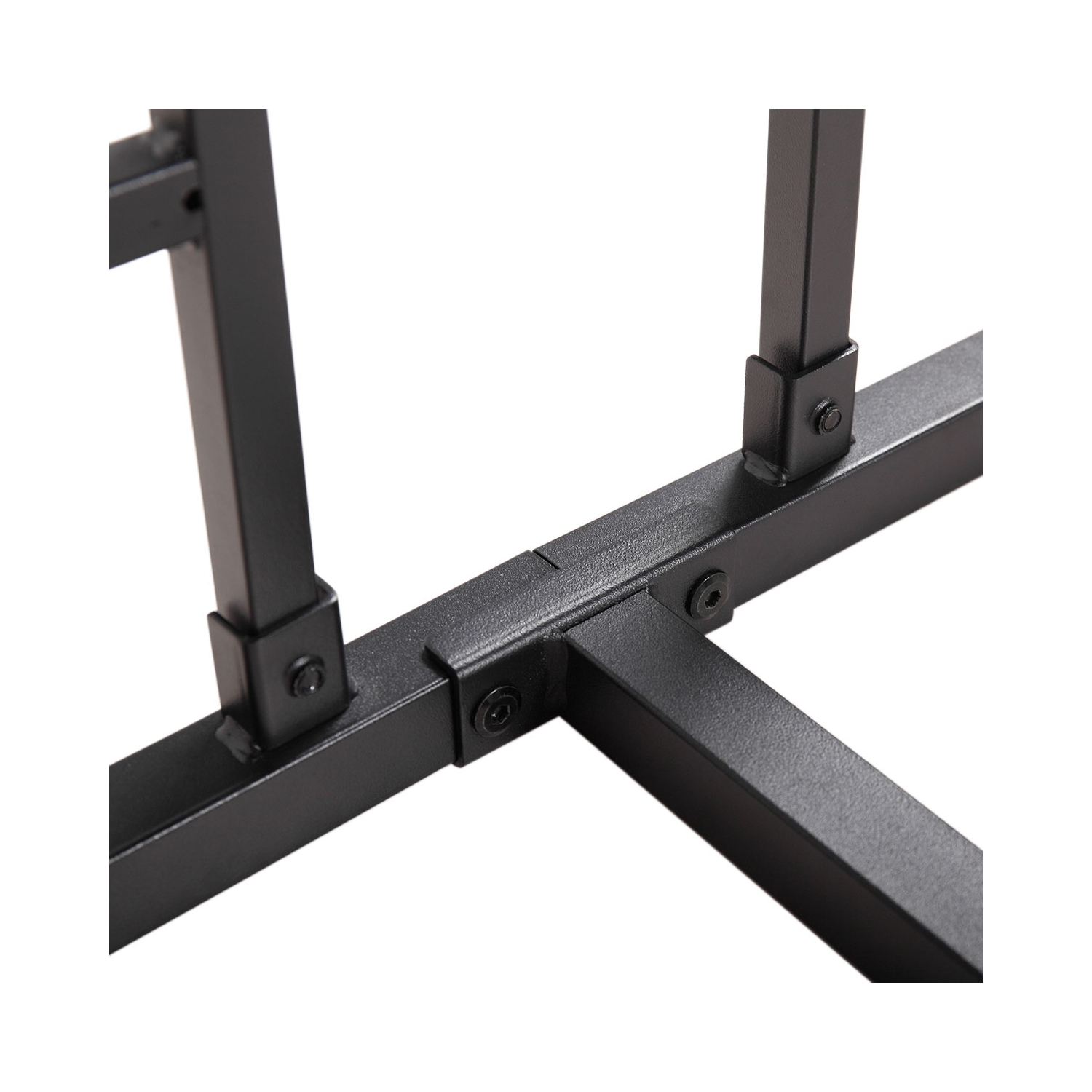 Jaxpety Metal Platform Bed Frame Mattress Foundation with Storage QUEEN SIZE